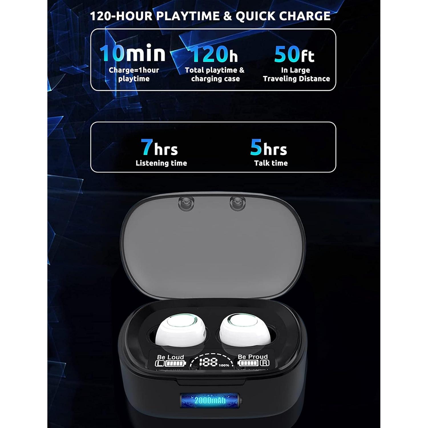 Auriculares Inalámbricos Volt Plus Tech Bluetooth 5.3 36H