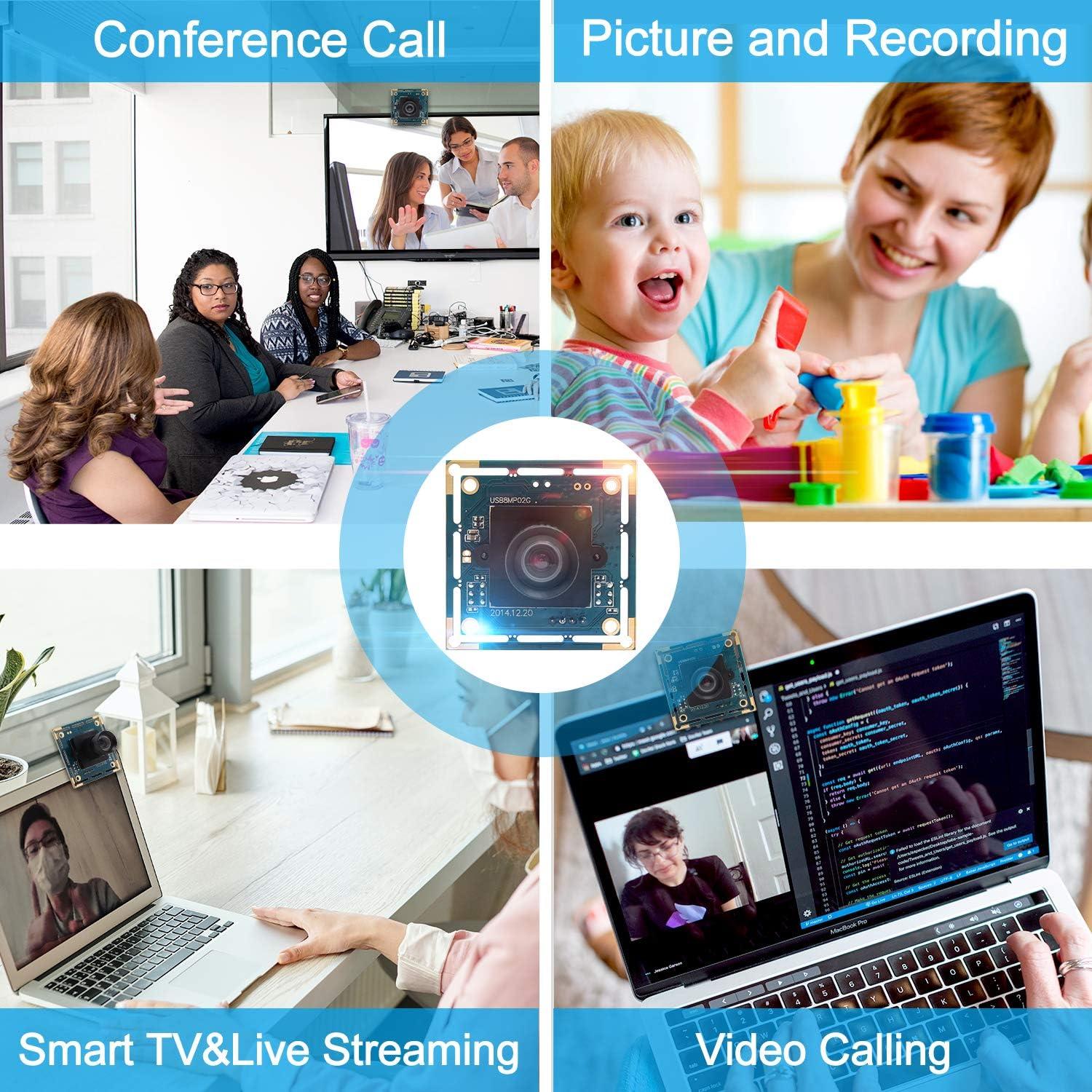 Cámara USB 8MP Magepixel Super HD 3264x2448 para PC