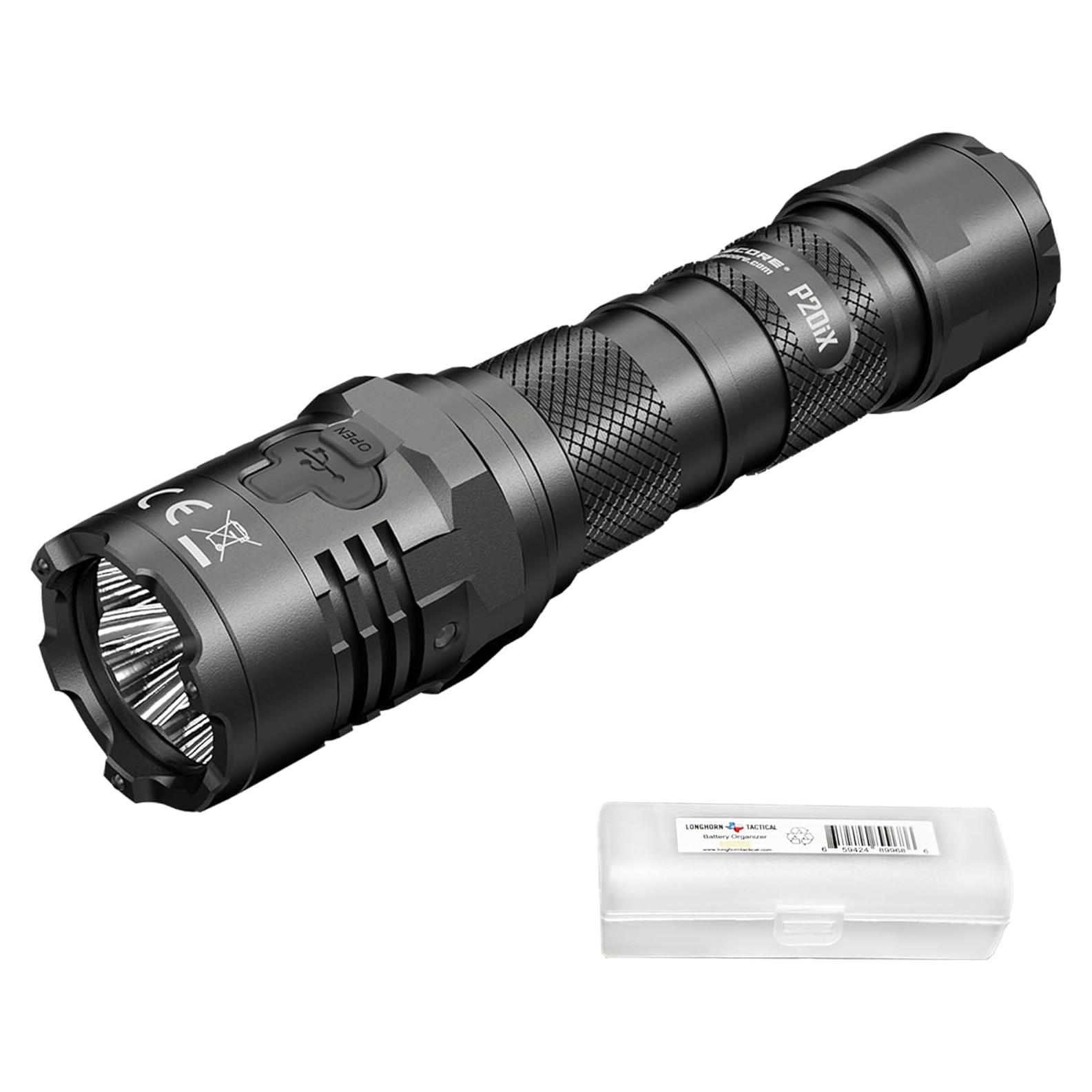 Linterna táctica Nitecore P20iX 4000 lúmenes recargable USB-C