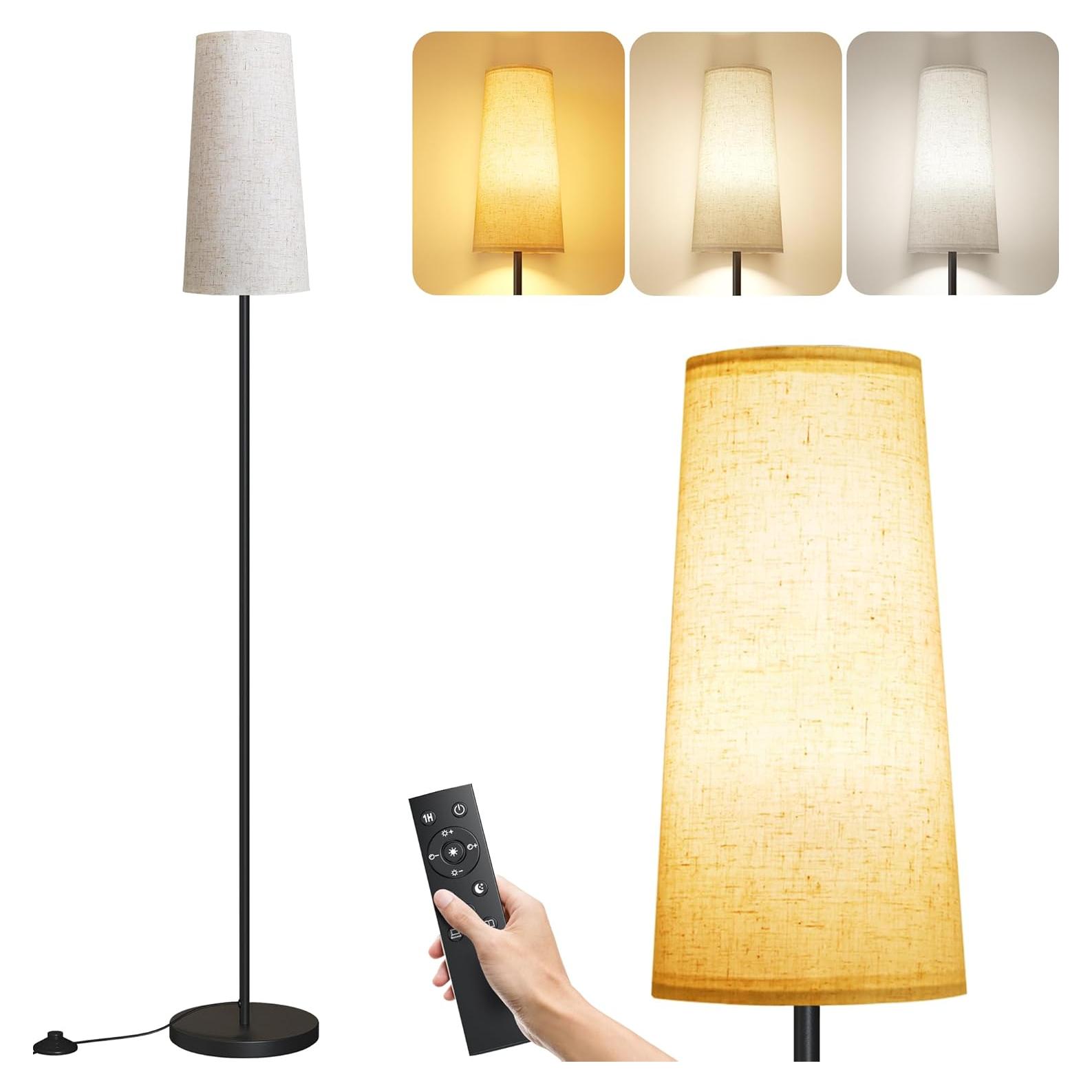 Lámpara de Pie SUNMORY con Control Remoto y Bombilla LED