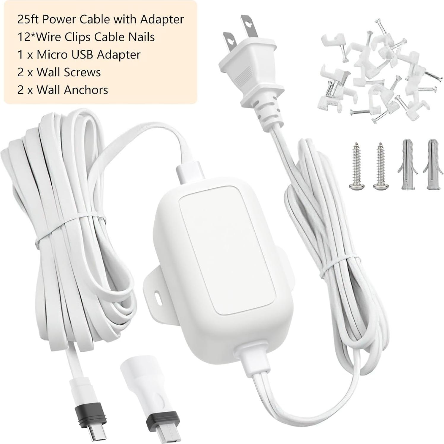 Adaptador de Poder 7.62m eufy Security SoloCam E30/S340/S220