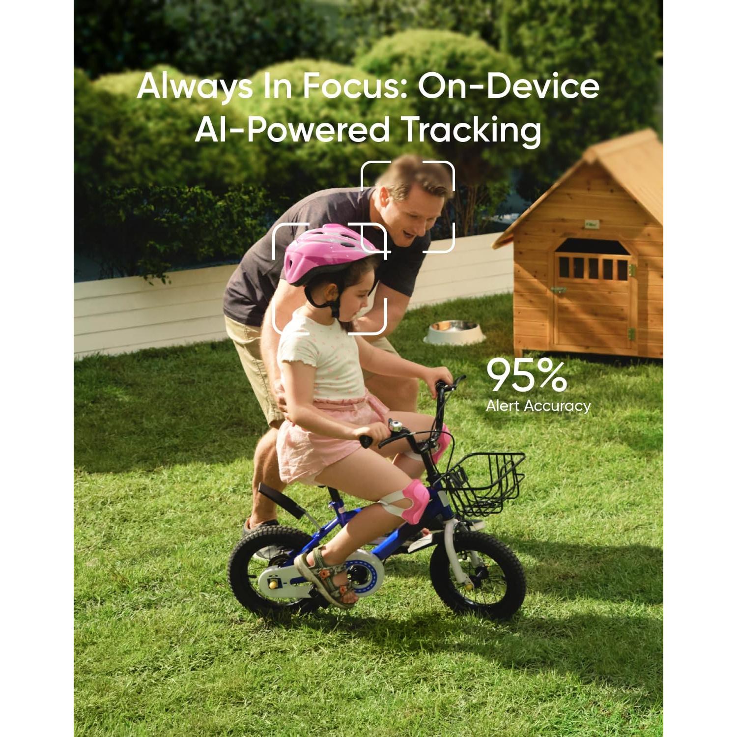 Cámara de Seguridad Eufy SoloCam S340 Solar 360° Wi-Fi