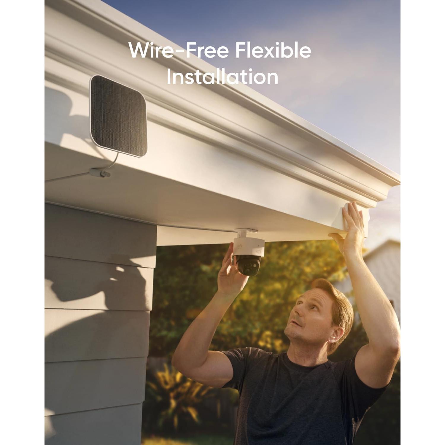 Cámara de Seguridad Eufy SoloCam S340 Solar 360° Wi-Fi