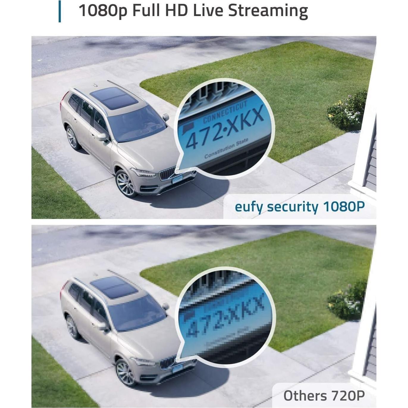 eufy Security eufyCam 2C Wireless Home Security Add-on Camera, Requires HomeBase 2, 180-Day Battery Life, HomeKit Compatibility, 1080p HD, No Monthly Fee (Renewed)