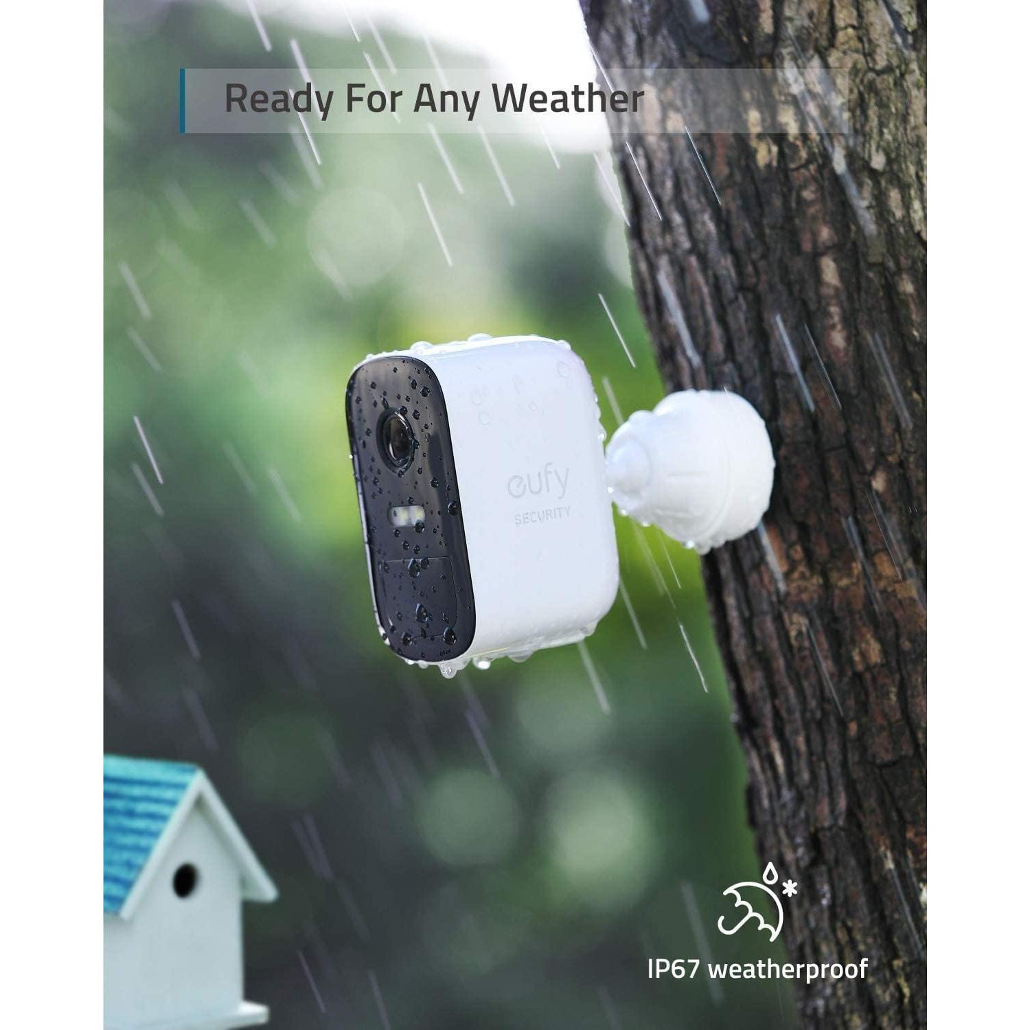 eufy Security eufyCam 2C Wireless Home Security Add-on Camera, Requires HomeBase 2, 180-Day Battery Life, HomeKit Compatibility, 1080p HD, No Monthly Fee (Renewed)