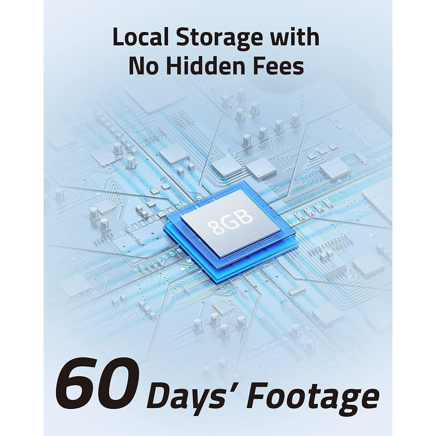 eufy Security, SoloCam C120, Outdoor Security Camera, WiFi, Wireless, Wire-Free, Advanced AI Person-Detection, Two-Way Audio, 2K Resolution, 90dB Alarm, IP65 Weatherproof, No Monthly Fee (Renewed)