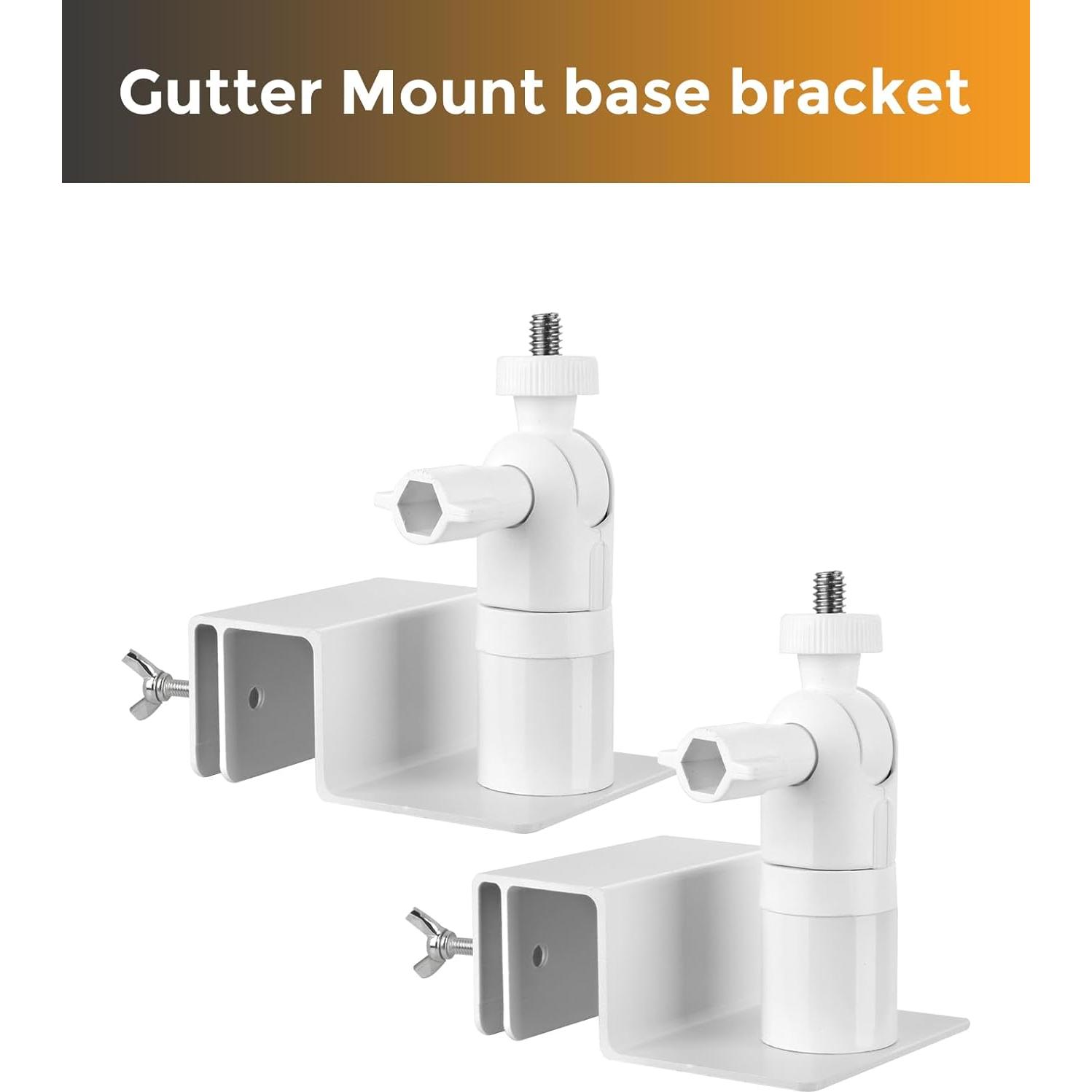 Soporte de canal Eufy para cámaras de seguridad - Blanco