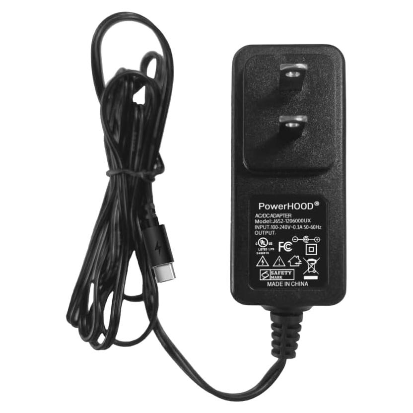 Adaptador AC/DC USB-C 5V PowerHOOD para Eufy eufyCam