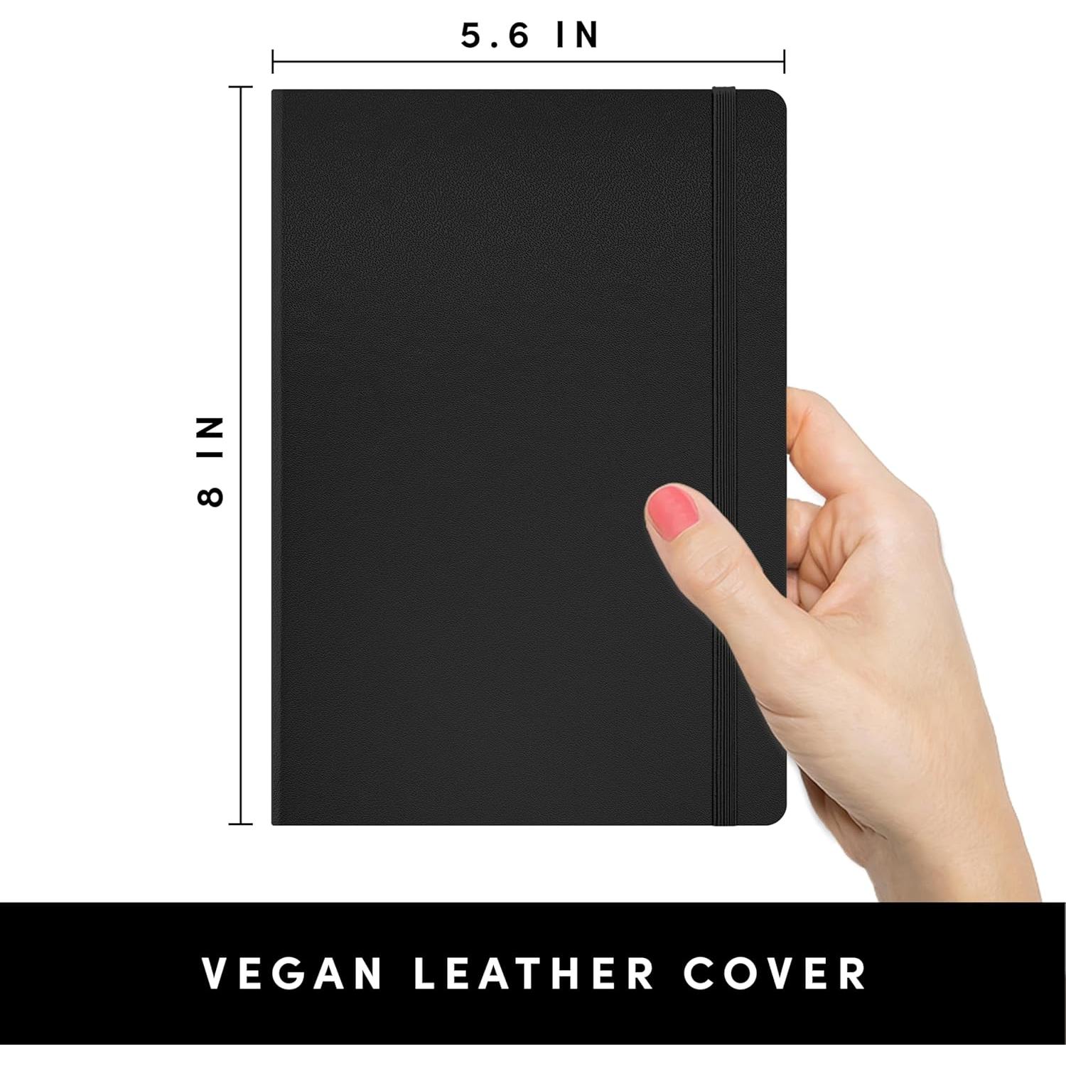 Cuaderno en Blanco PAPERAGE 160 Páginas 14.2x20.3cm Tapa Dura