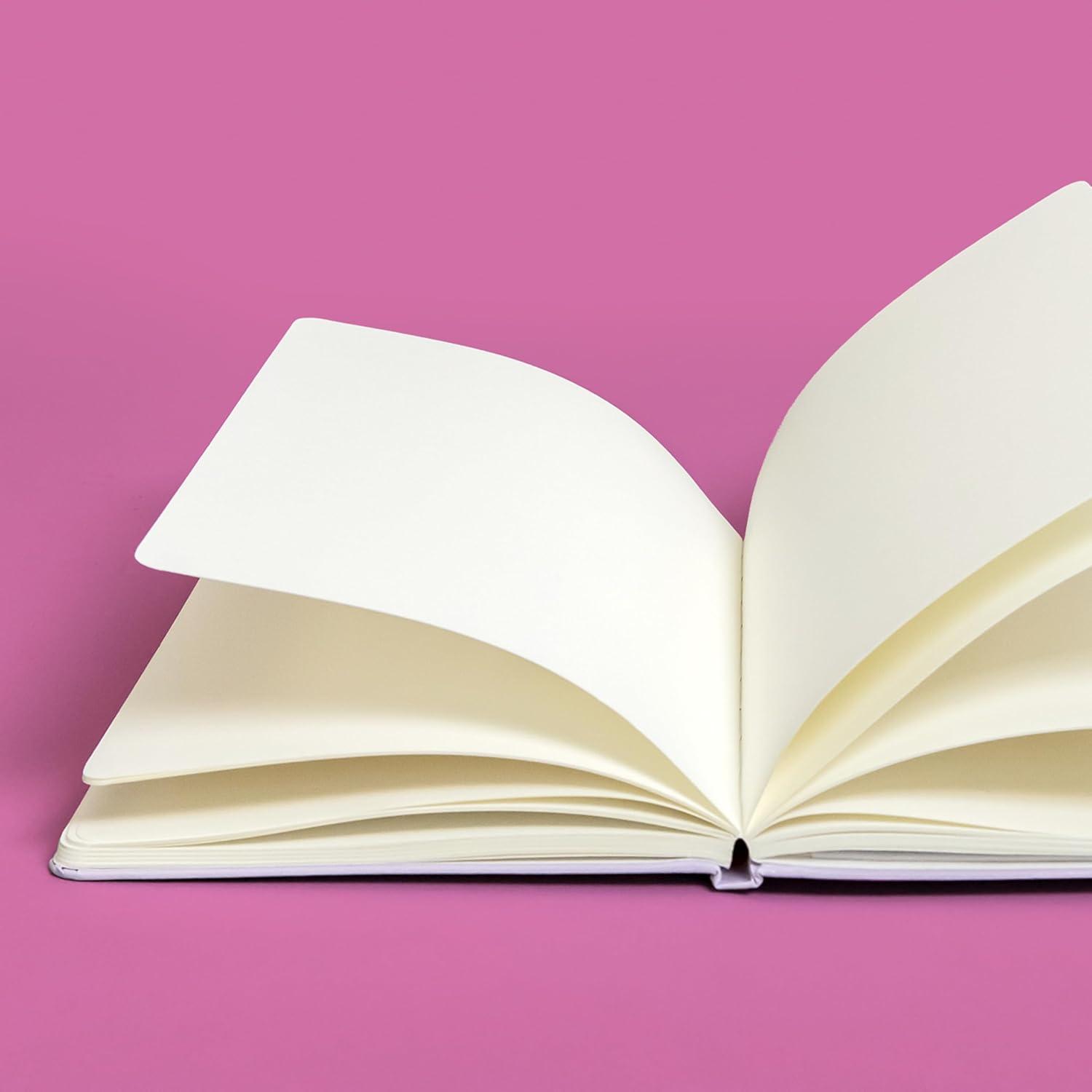 Cuaderno en Blanco PAPERAGE 160 Páginas 14.2x20.3cm Tapa Dura