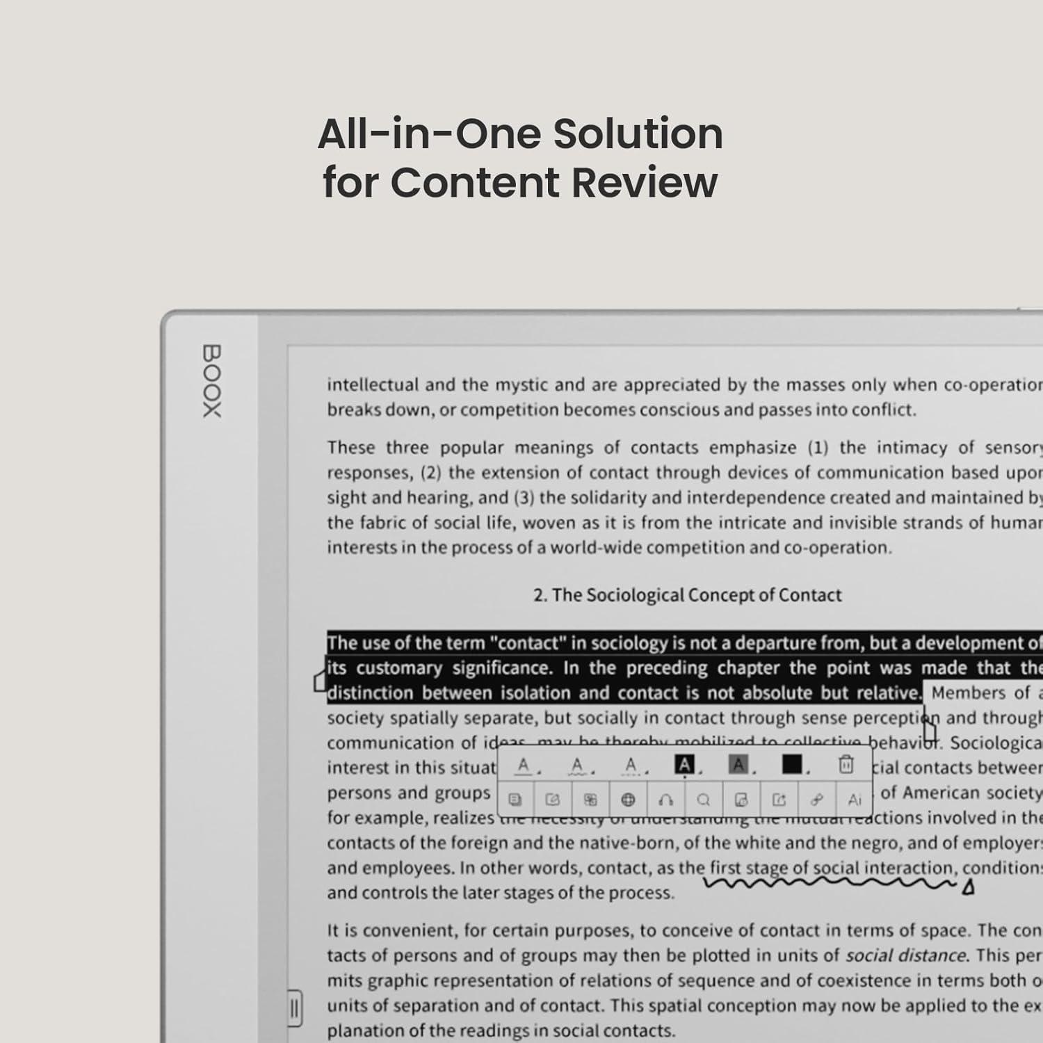 Tablet BOOX Note Max 13.3" ePaper 6GB RAM 128GB Android