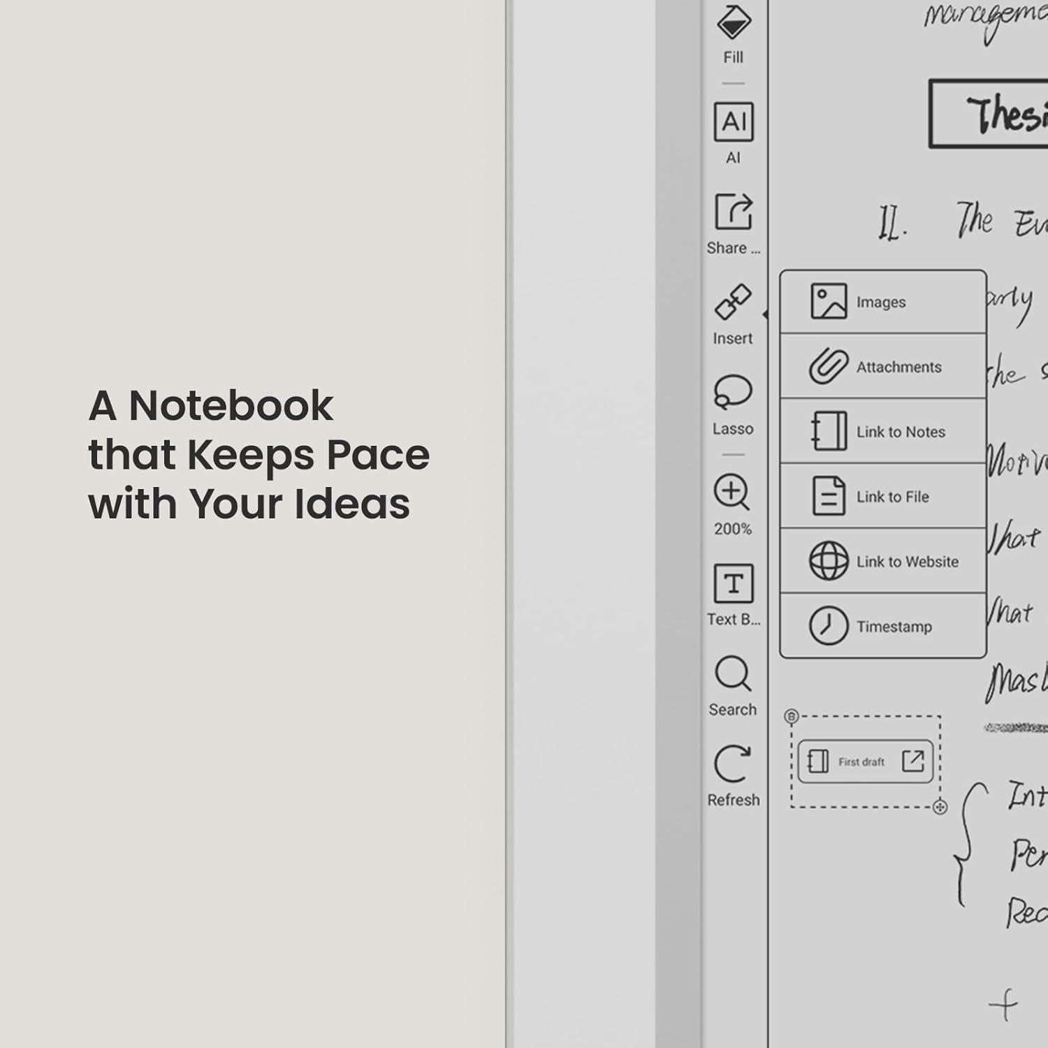 Tablet BOOX Note Max 13.3" ePaper 6GB RAM 128GB Android