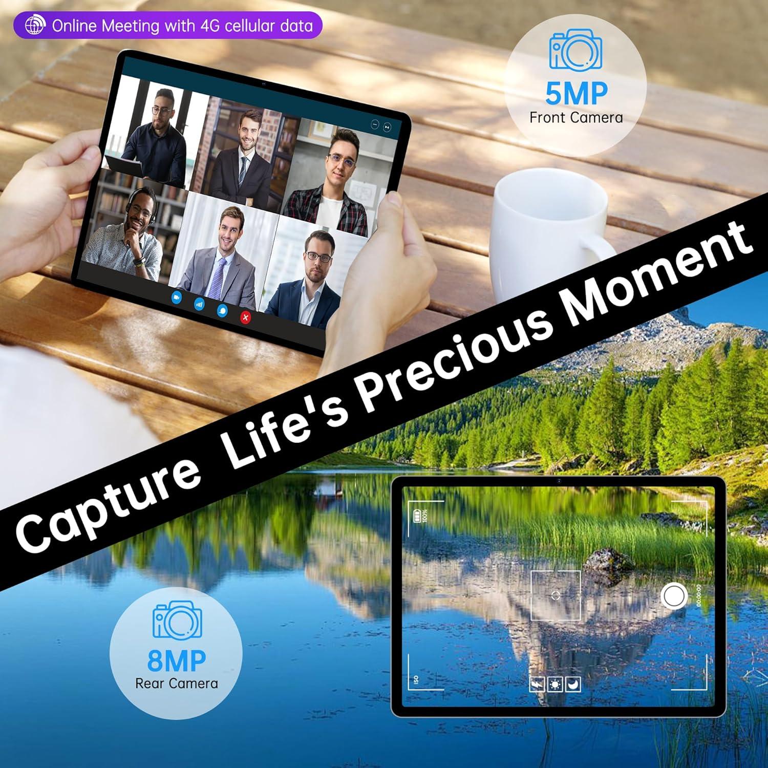 Tableta Android 14 Topsand 10.1" 10GB RAM 32GB SIM GPS