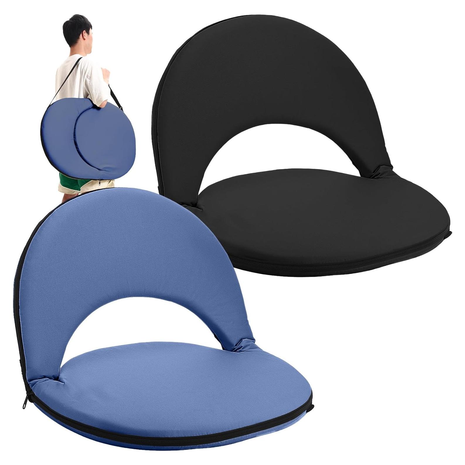 Sillas de Graderías Reclinables Cinnvoice - 2 Pcs Plegables