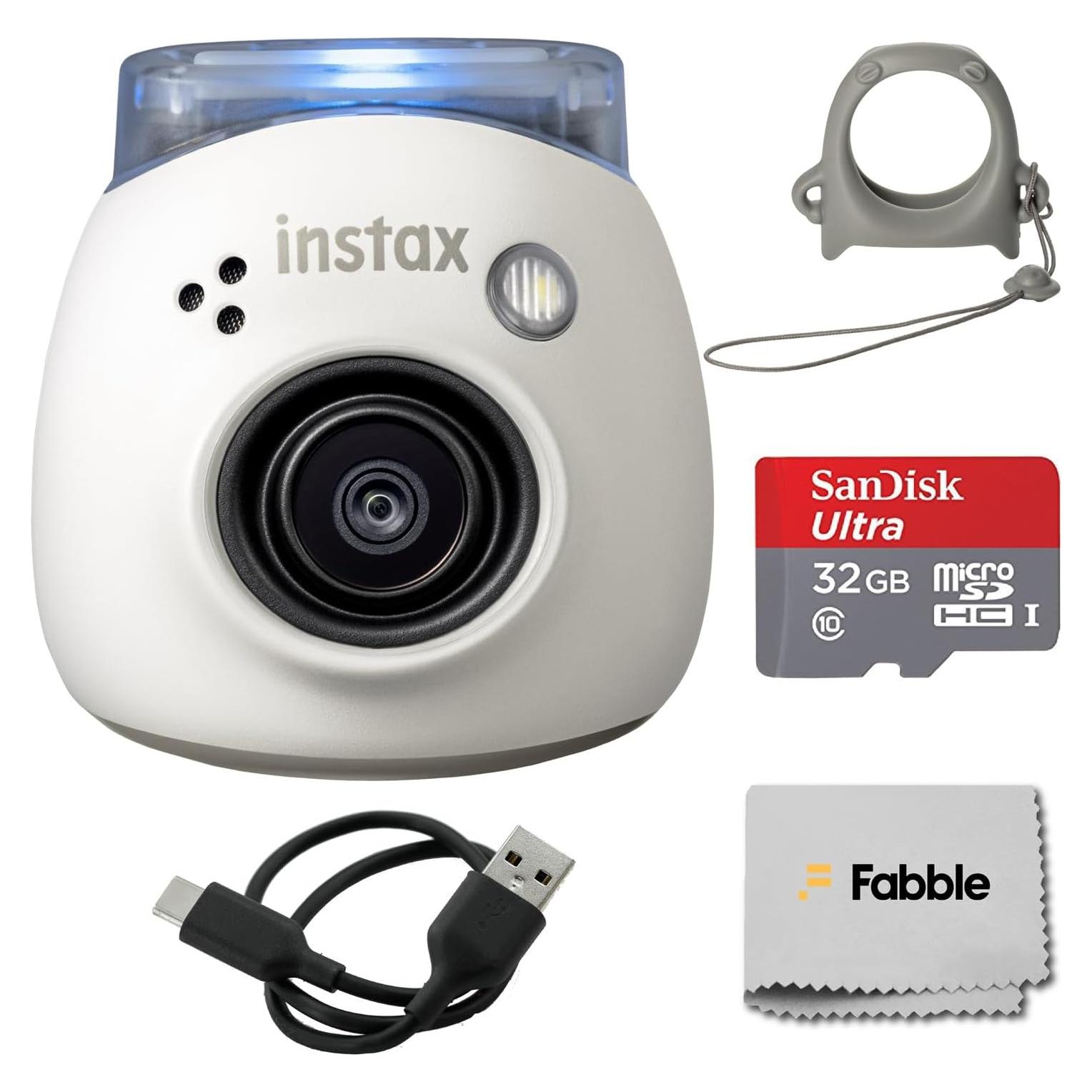 Cámara Digital Fujifilm Instax PAL Blanco + Tarjeta Micro SD 32GB