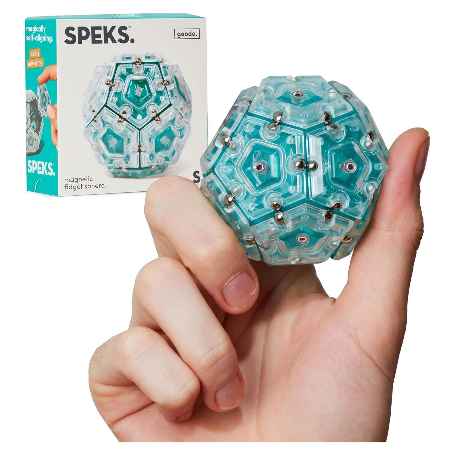 Esfera Geode Speks Antiestrés 12 Piezas Aqua 14+