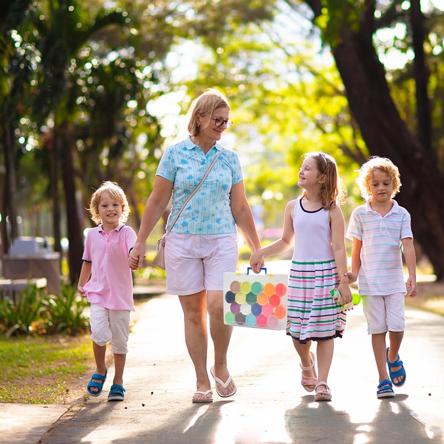 Estuche de Almacenamiento Play-Doh ADAM 20 Colores 3 Onzas