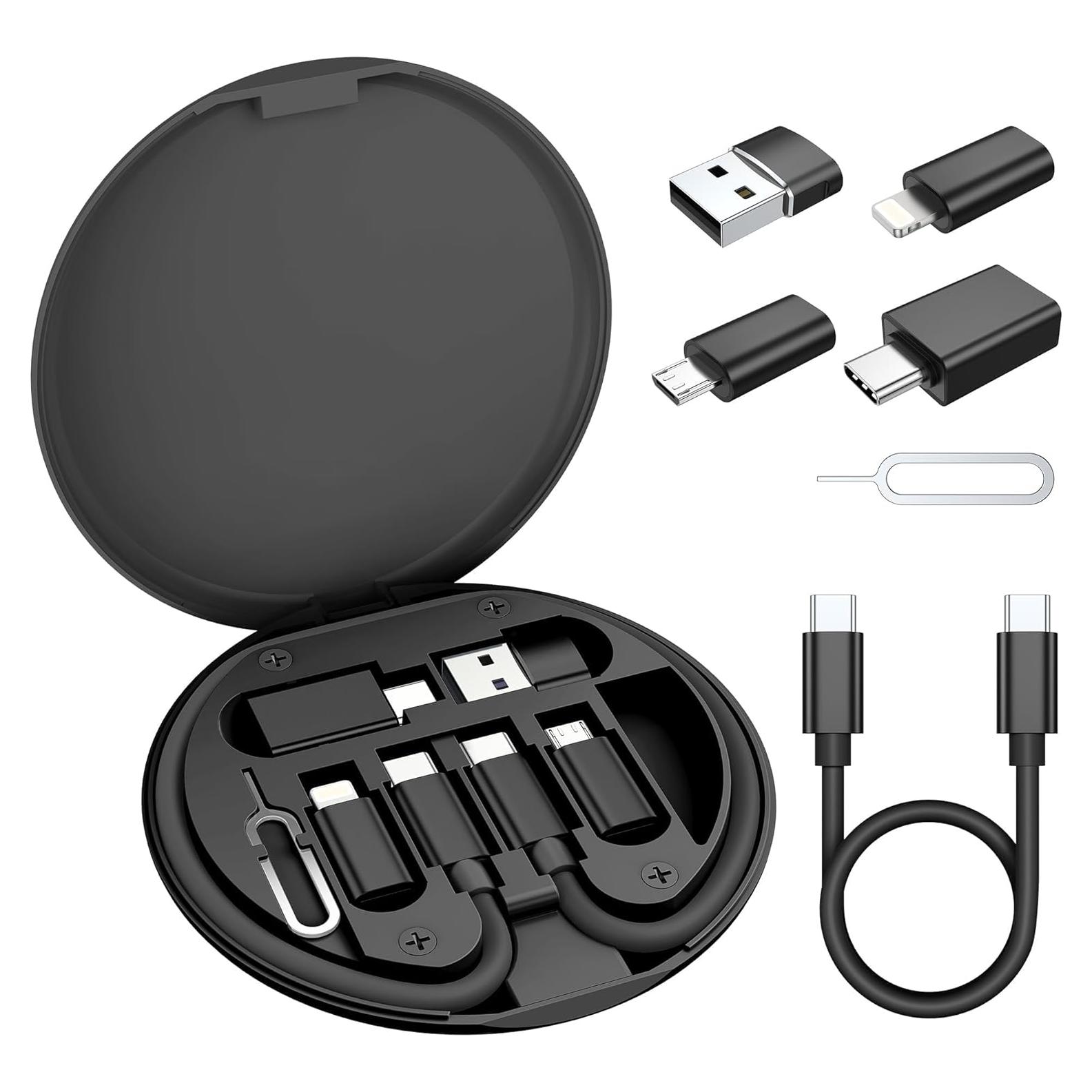 Kit Adaptador Carga USB Elebase 100W con Cable 30.48cm