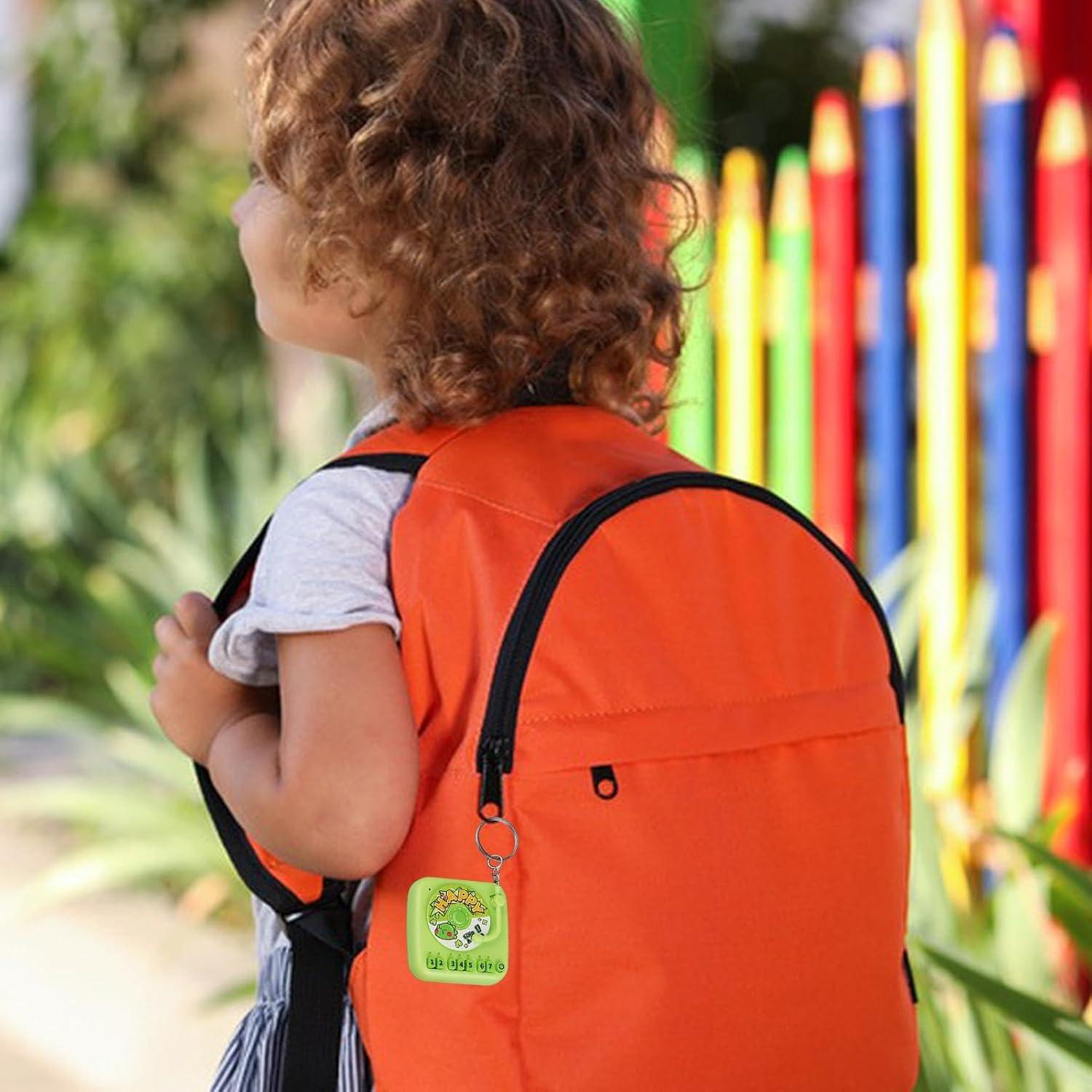 Phonograph Keychain - Gramophone Keychain, Retro Record Player Shape Keyring | Portable Playable Piano Pendant with Sound, Gramophone Keychain Handheld Game for Kids Adults