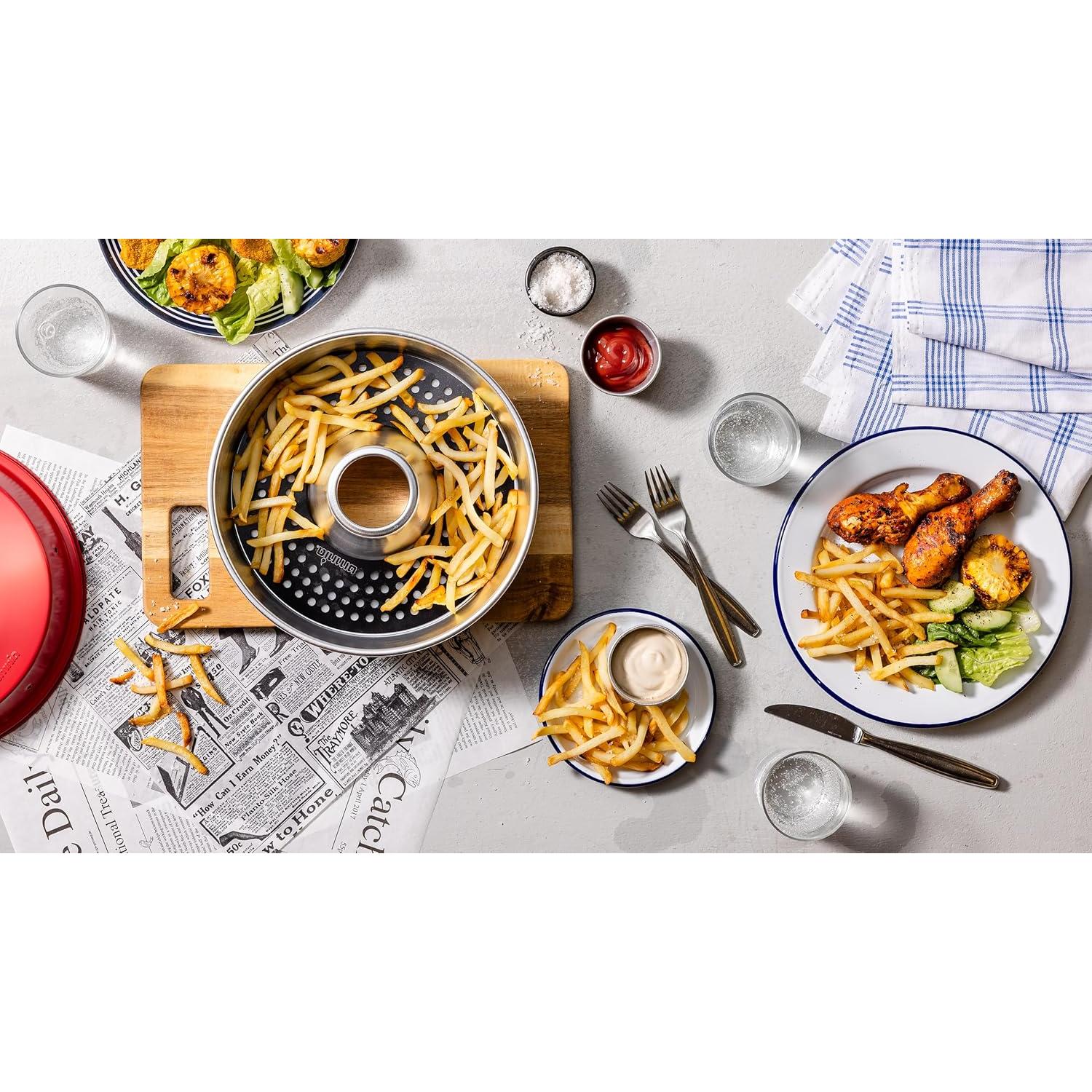 Bandeja de Hornear Perforada Omnia Cerámica Antiadherente