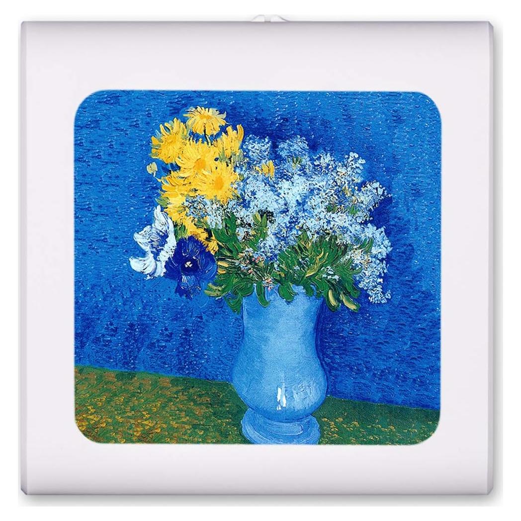 Luz Nocturna LED Art Plates con Sensor Automático y Brillo Ajustable