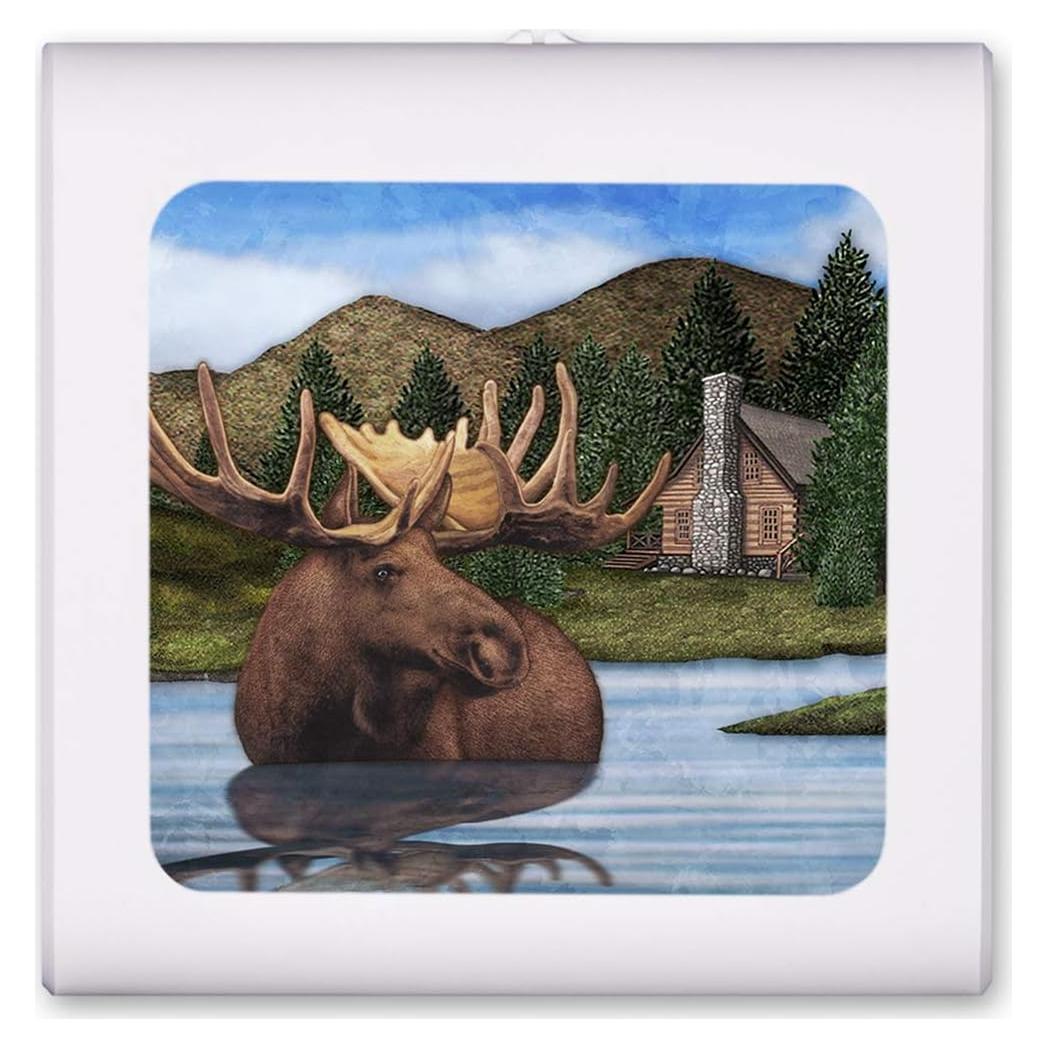 Luz Nocturna LED Regulable Art Plates con Sensor Automático