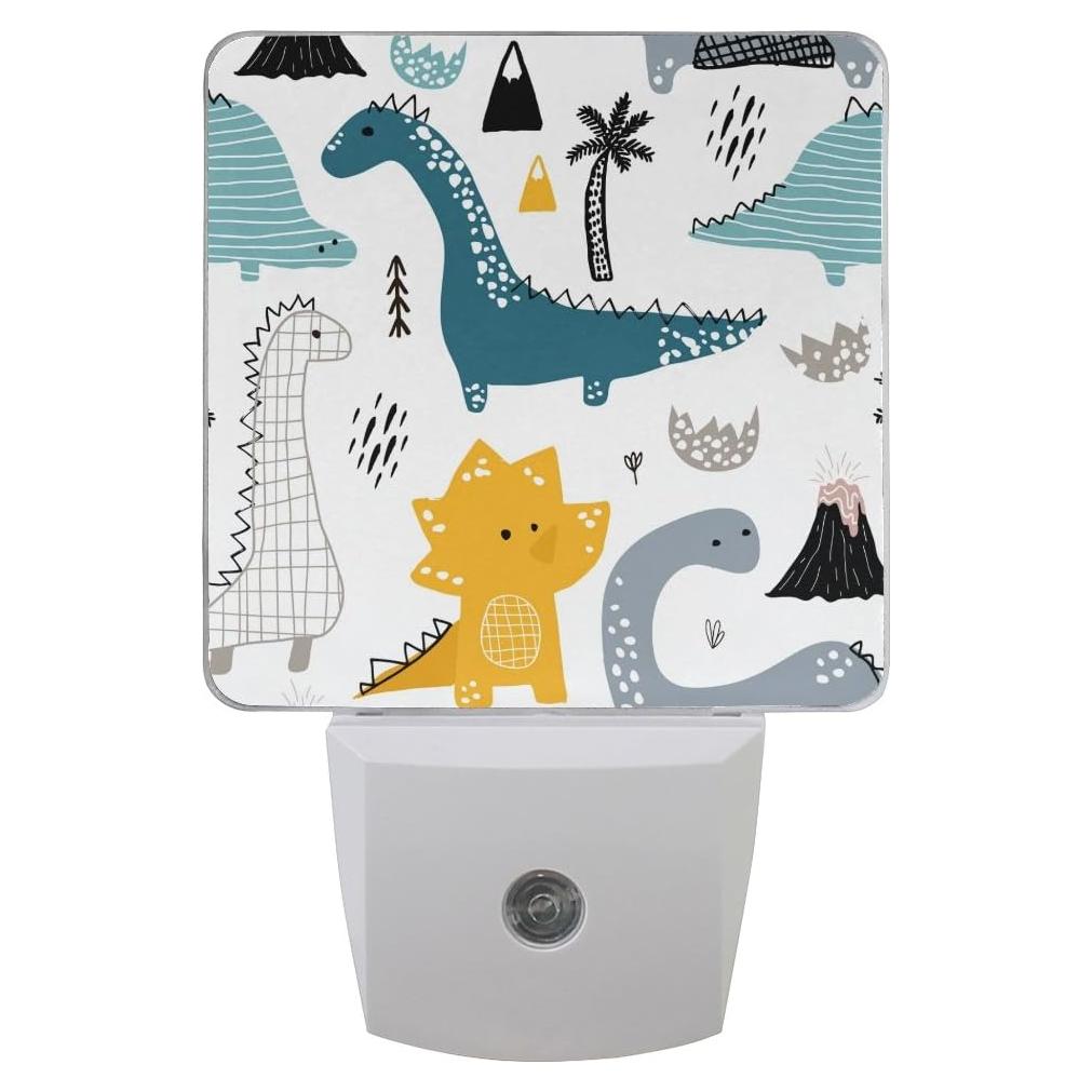 Lámpara de Noche LED Enchufable SYCEES con Sensor Crepúsculo 2 Paquete