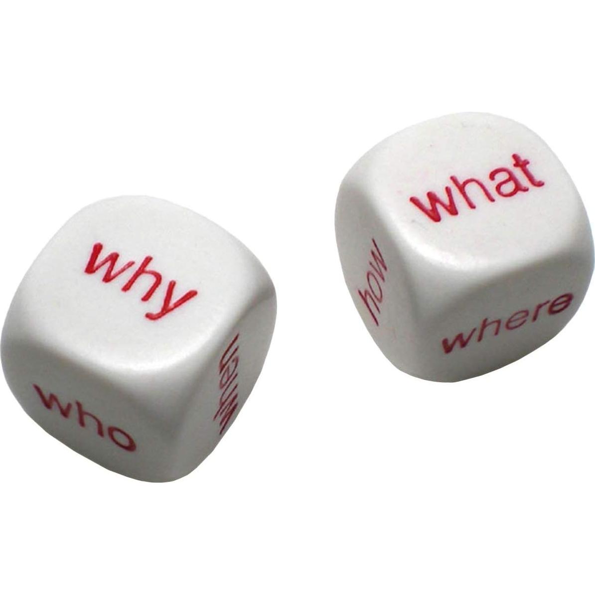 Juego de Dados Interrogativos Koplow Games 16mm Multicolor