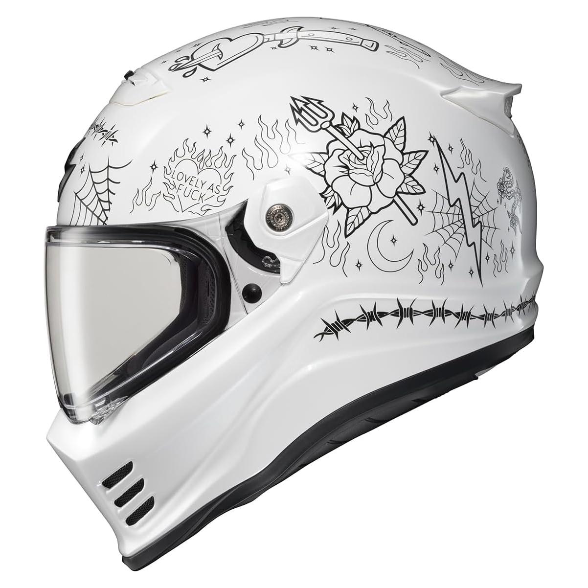 Casco Integral ScorpionEXO Covert FX Litas 2 Blanco Grande