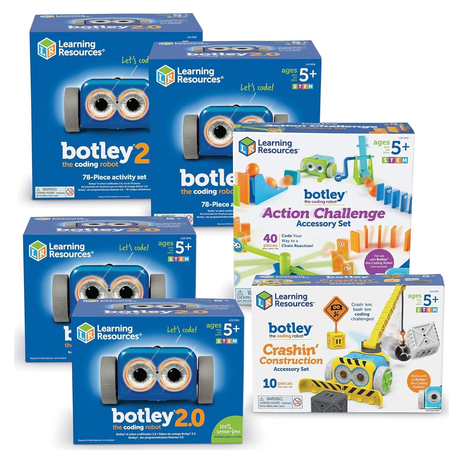 Robot de Codificación Botley 2.0 Learning Resources - Sin Pantalla, 5+ Años