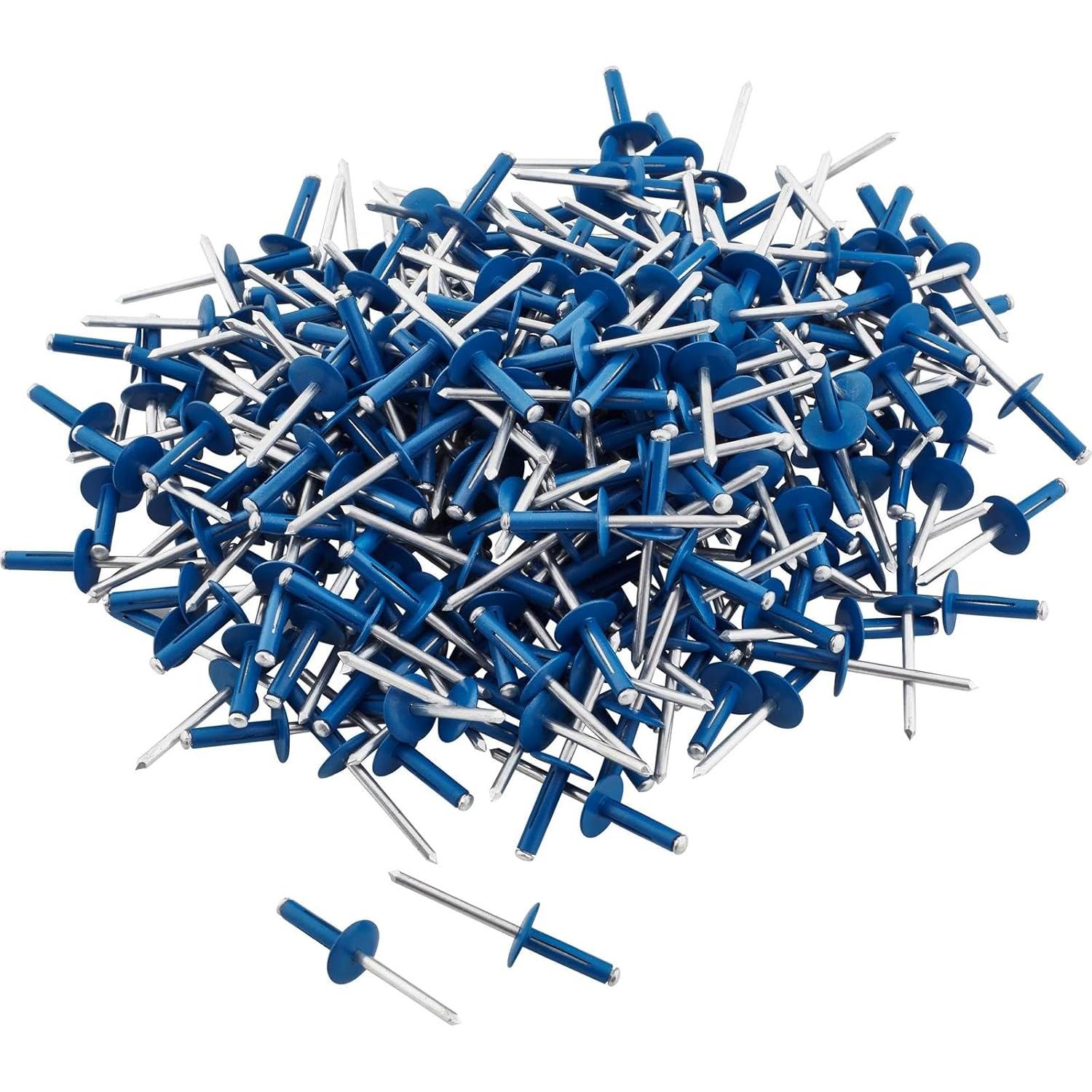 Remaches de Cabeza Explosiva Negra Speedway Motors 250 Pzas