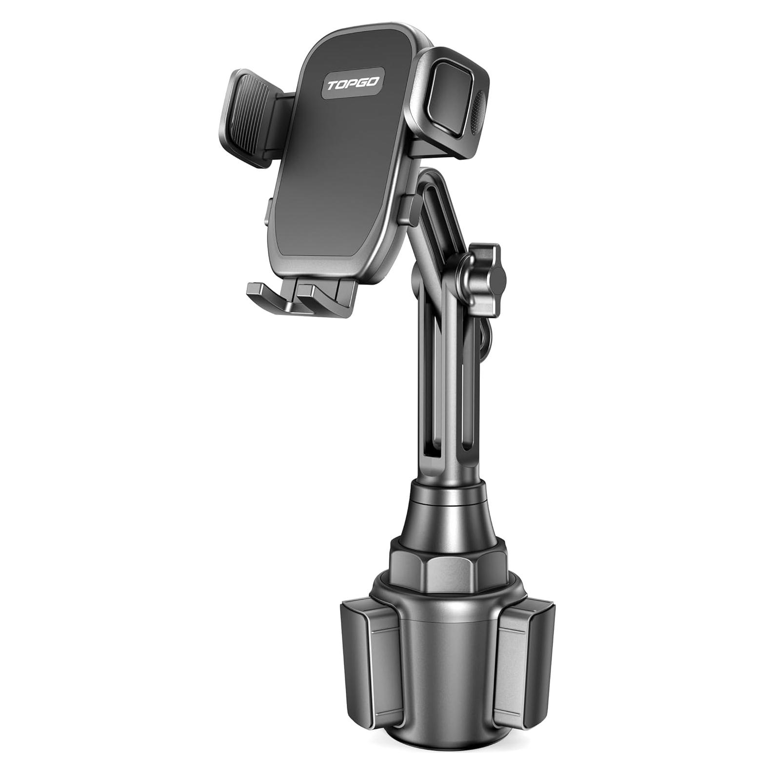Soporte para Teléfono en Taza TOPGO TG-01 Ajustable Negro