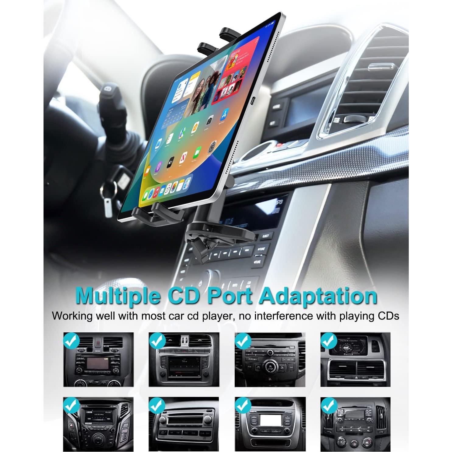 Soporte para Tableta de Coche Dosvsi CD Ajustable 360°