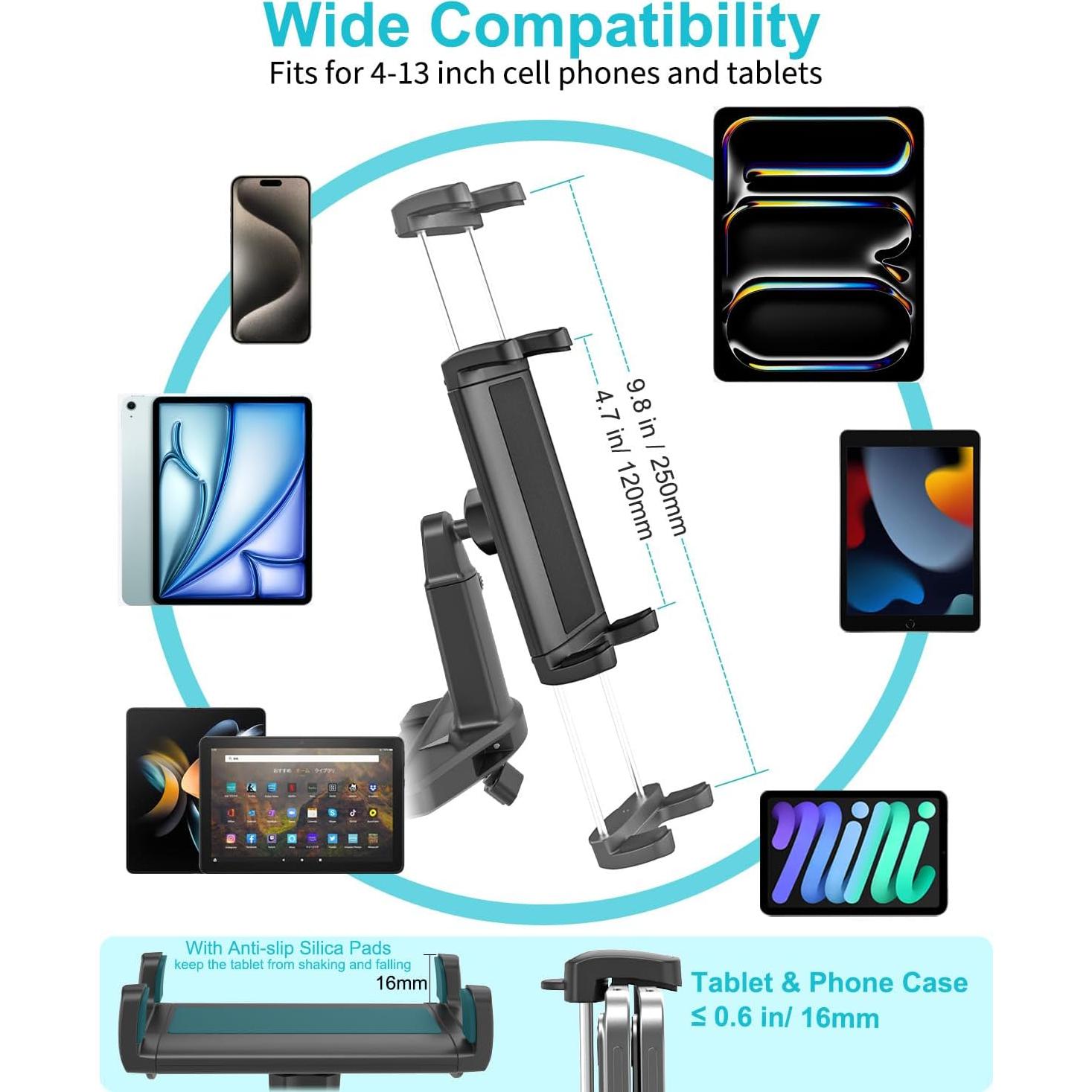 Soporte para Tableta de Coche Dosvsi CD Ajustable 360°