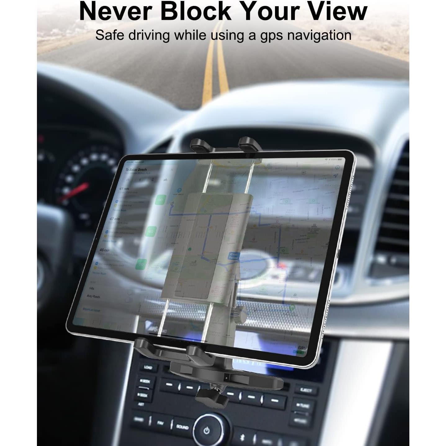 Soporte para Tableta de Coche Dosvsi CD Ajustable 360°