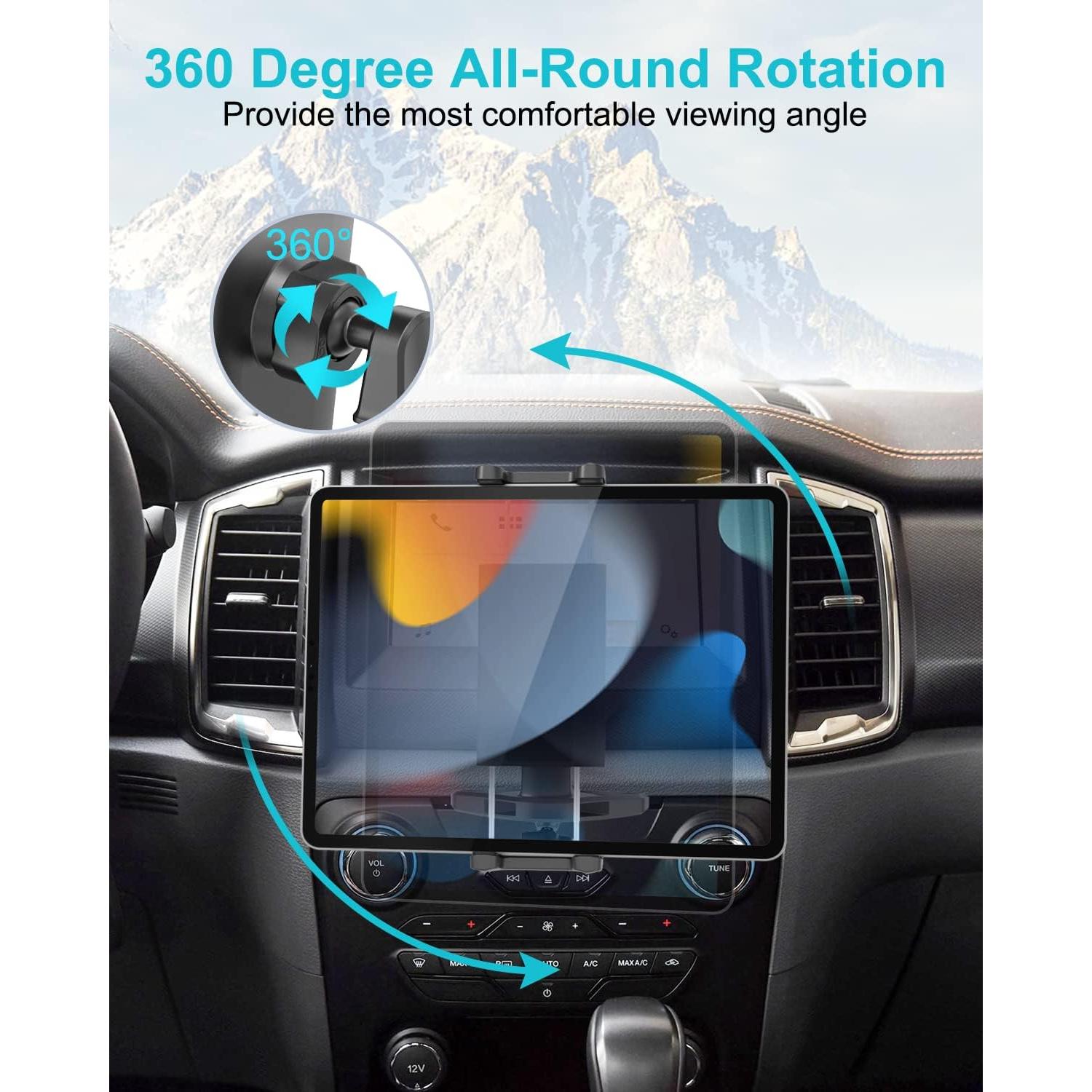 Soporte para Tableta de Coche Dosvsi CD Ajustable 360°