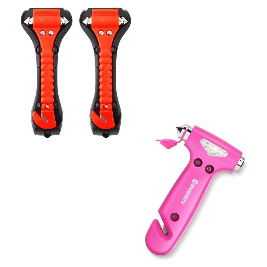 Martillo de Seguridad SINSEN 3 en 1 para Automóviles