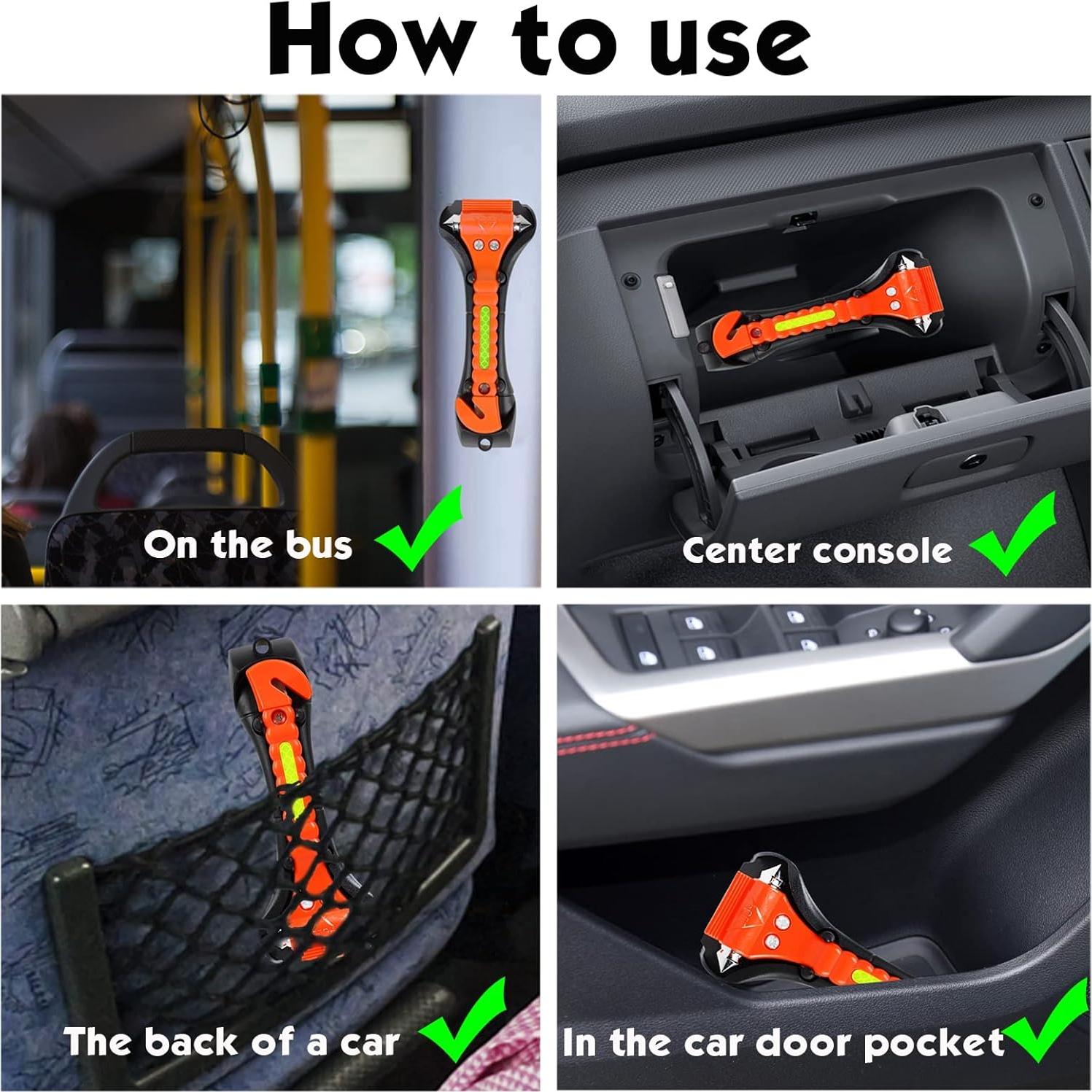 Martillo de Seguridad MorTime Pack de 6 - Escape Automóvil