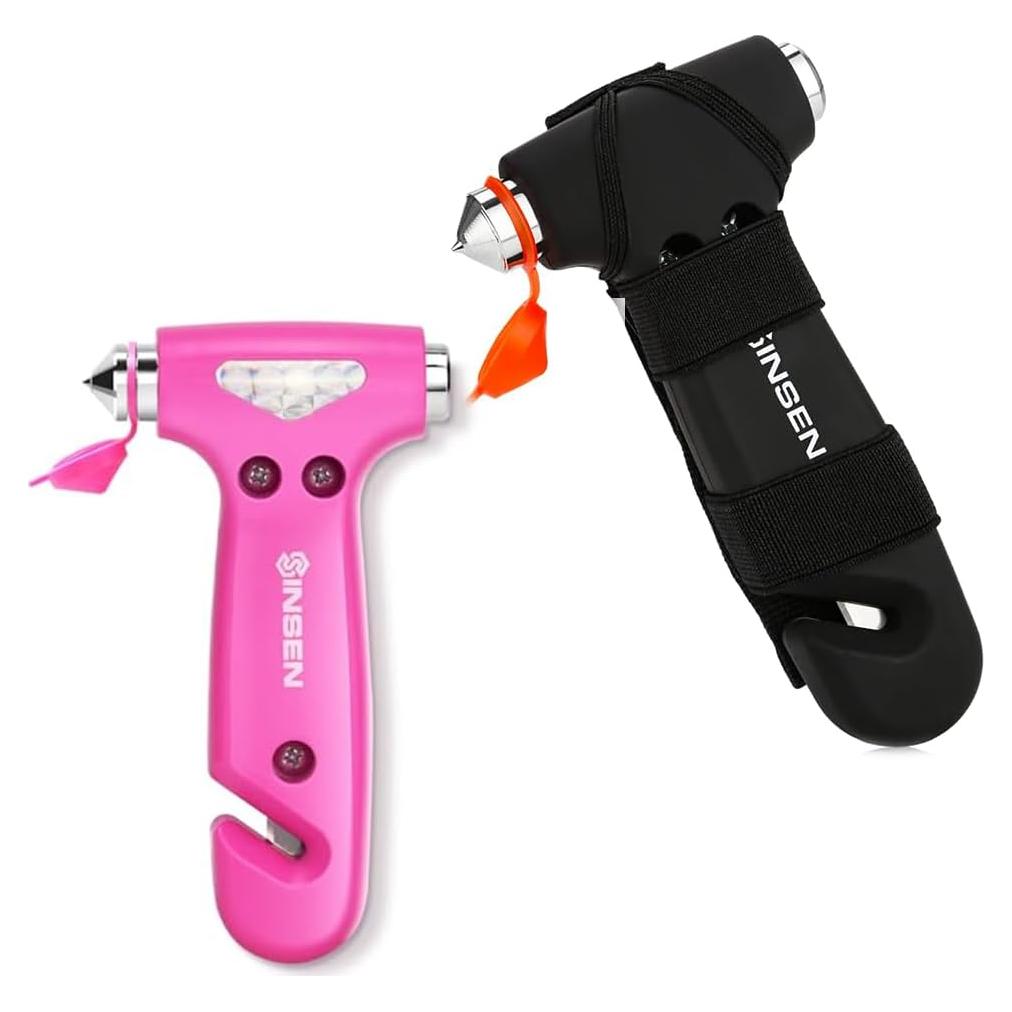 Rompe Ventana de Auto SINSEN 3-en-1 Cortador de Cinturón