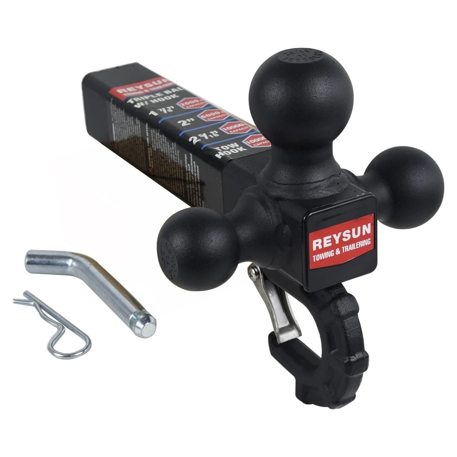 Enganche de Remolque Tri-Bola REYSUN 4536 kg Ajuste Universal