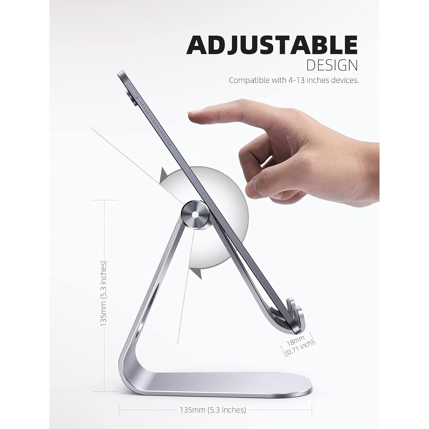Soporte Ajustable para Tableta y Teléfono Lamicall - 360°