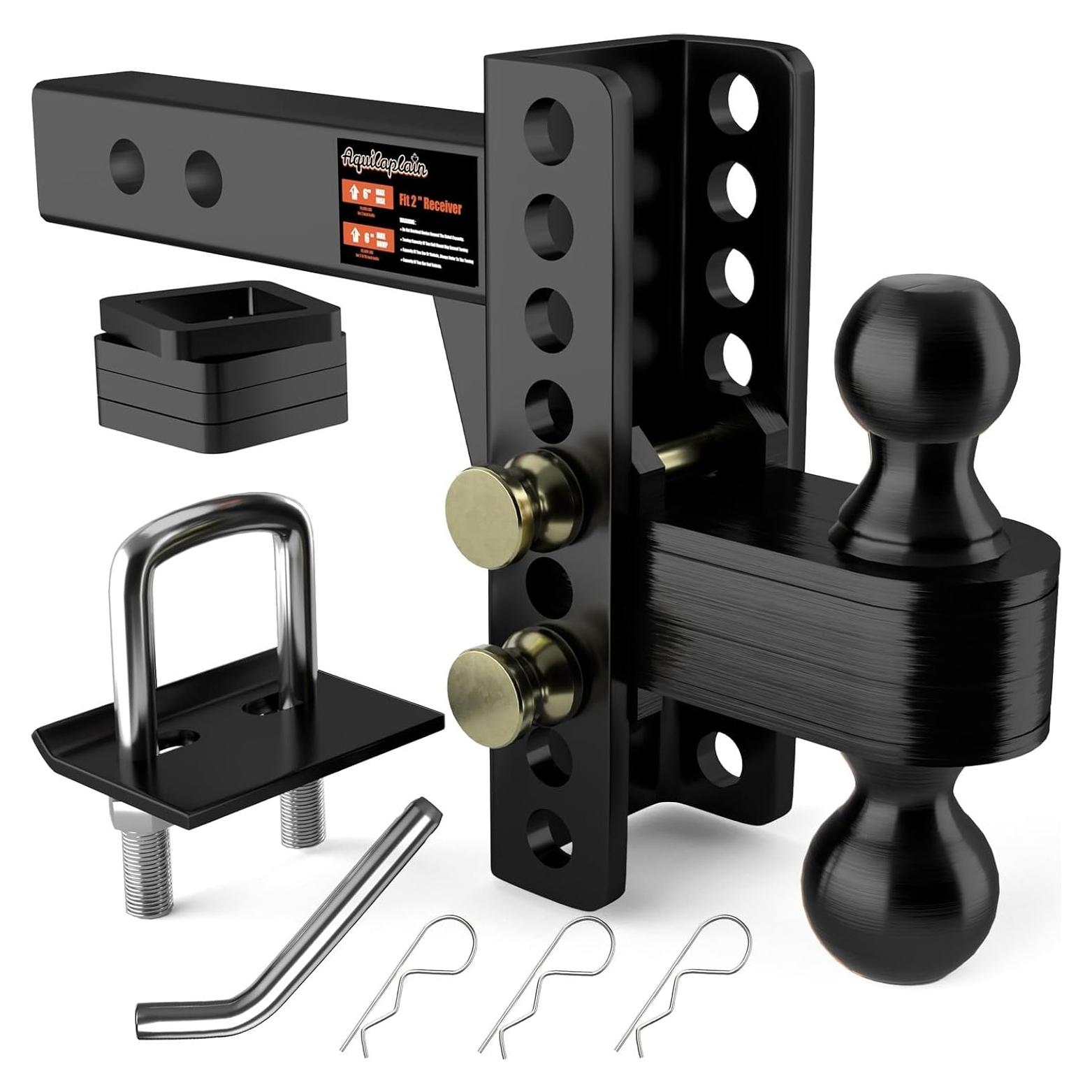 Enganche de Remolque Ajustable Aquilaplain 25000 lbs 6"