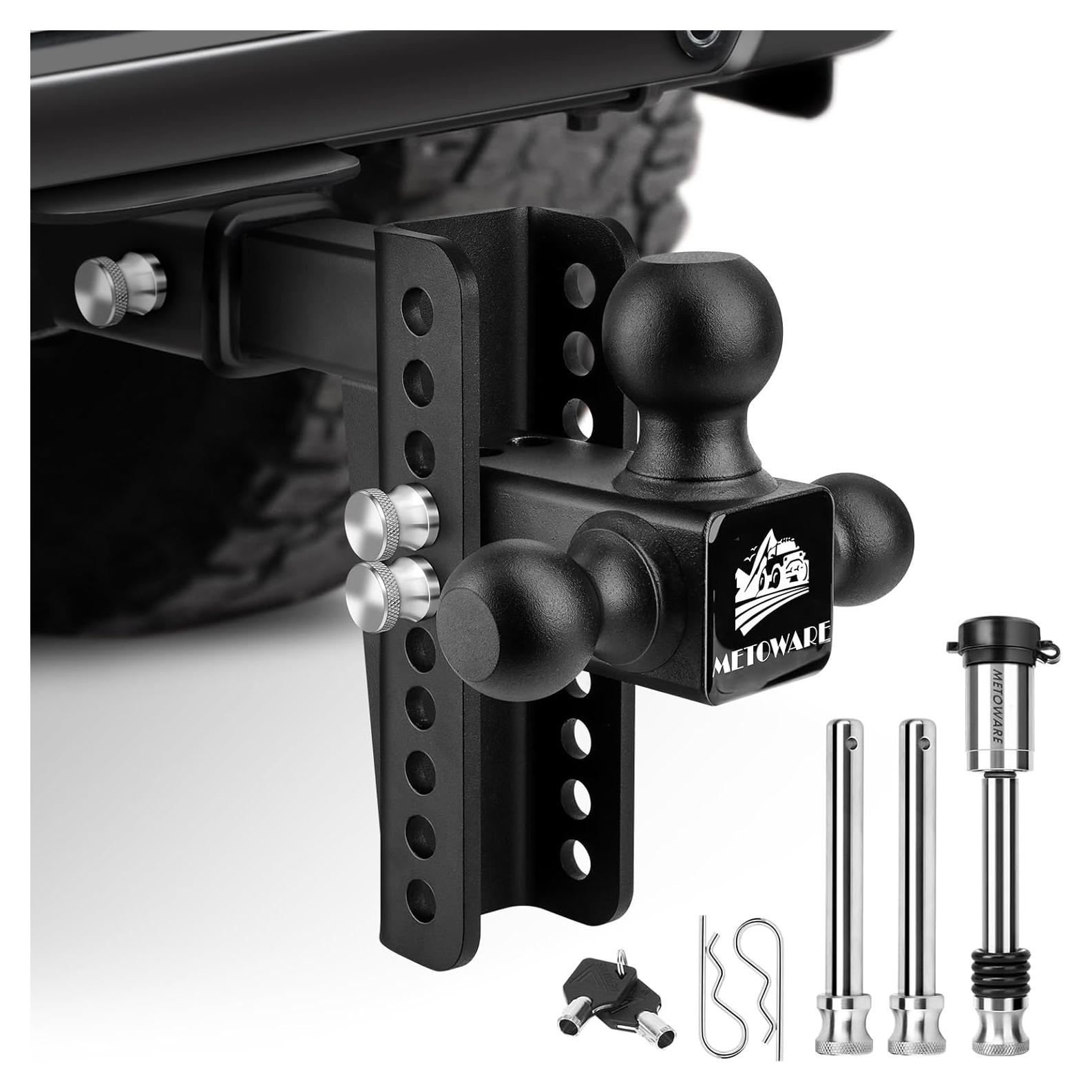 Enganche de Remolque METOWARE Tri-Bola 8" 12,500 LBS