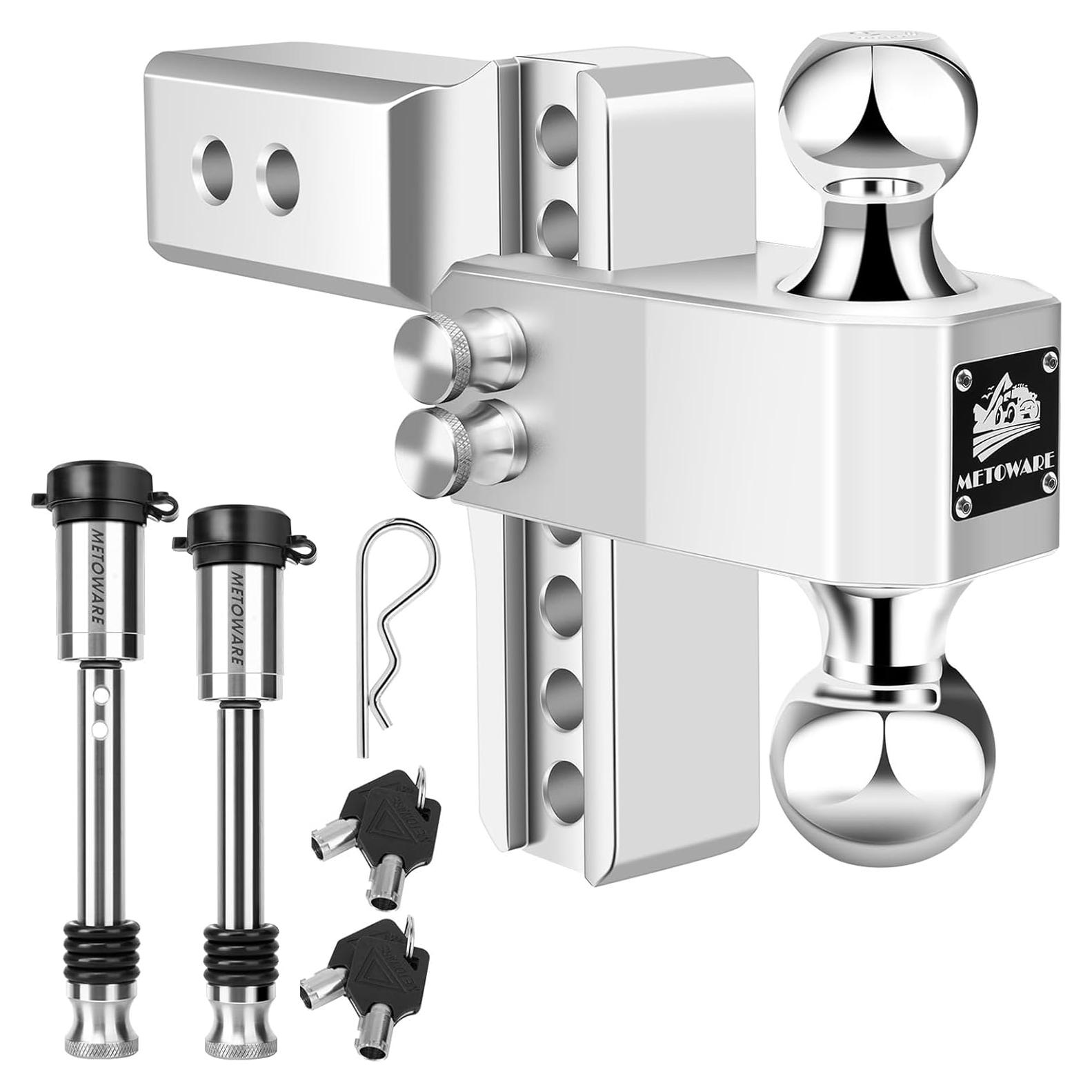 Enganche de Remolque Ajustable METOWARE 6" Aluminio 3628.74 KG