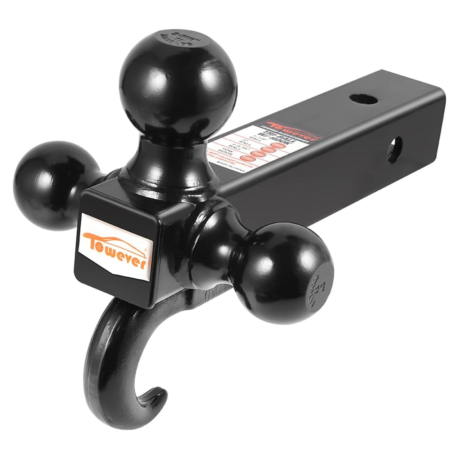 Enganche de Remolque Clase 3 Towever con 3 Bolas y Gancho