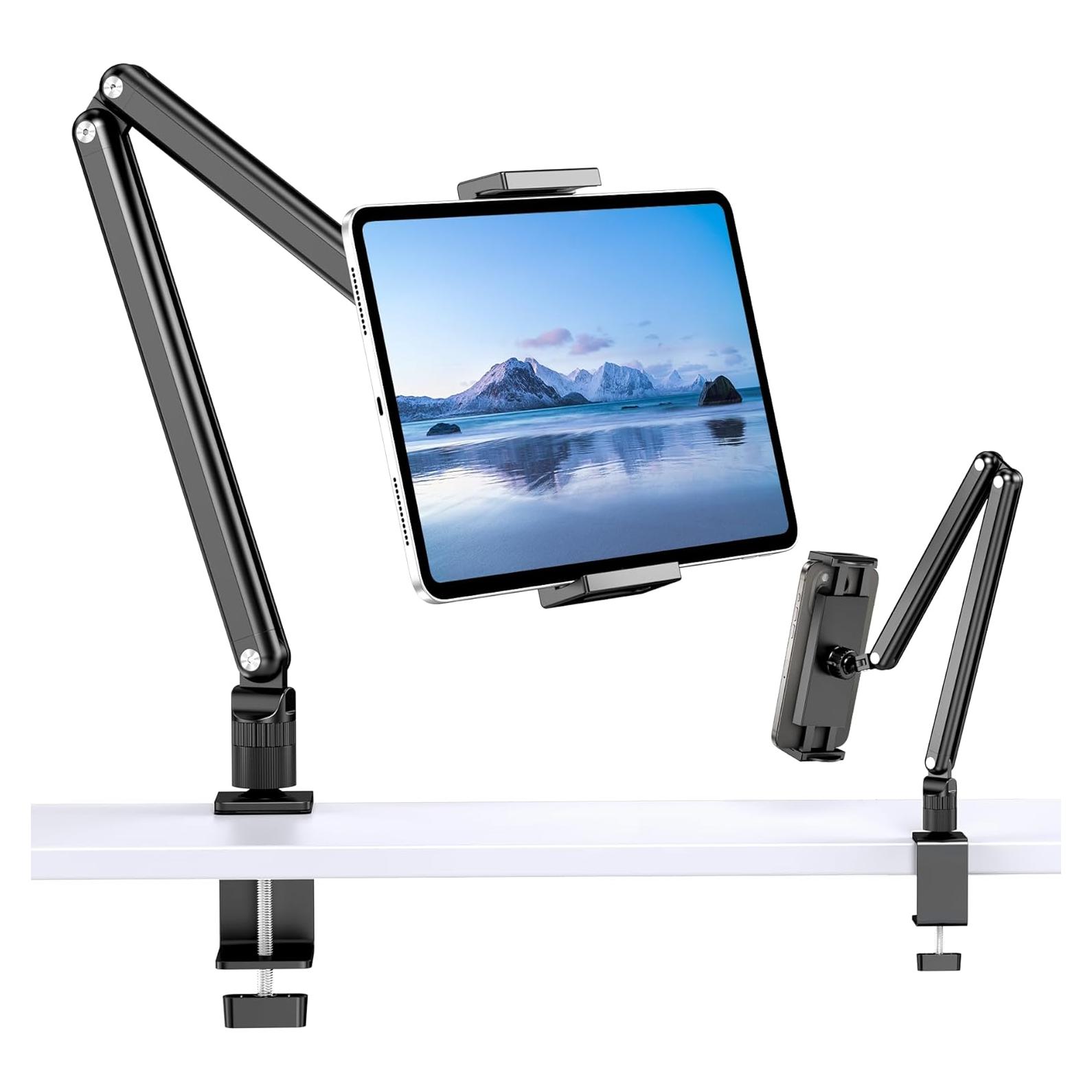 Soporte de Escritorio para Tablet CreaDream 360° Aluminio 4.7-13"