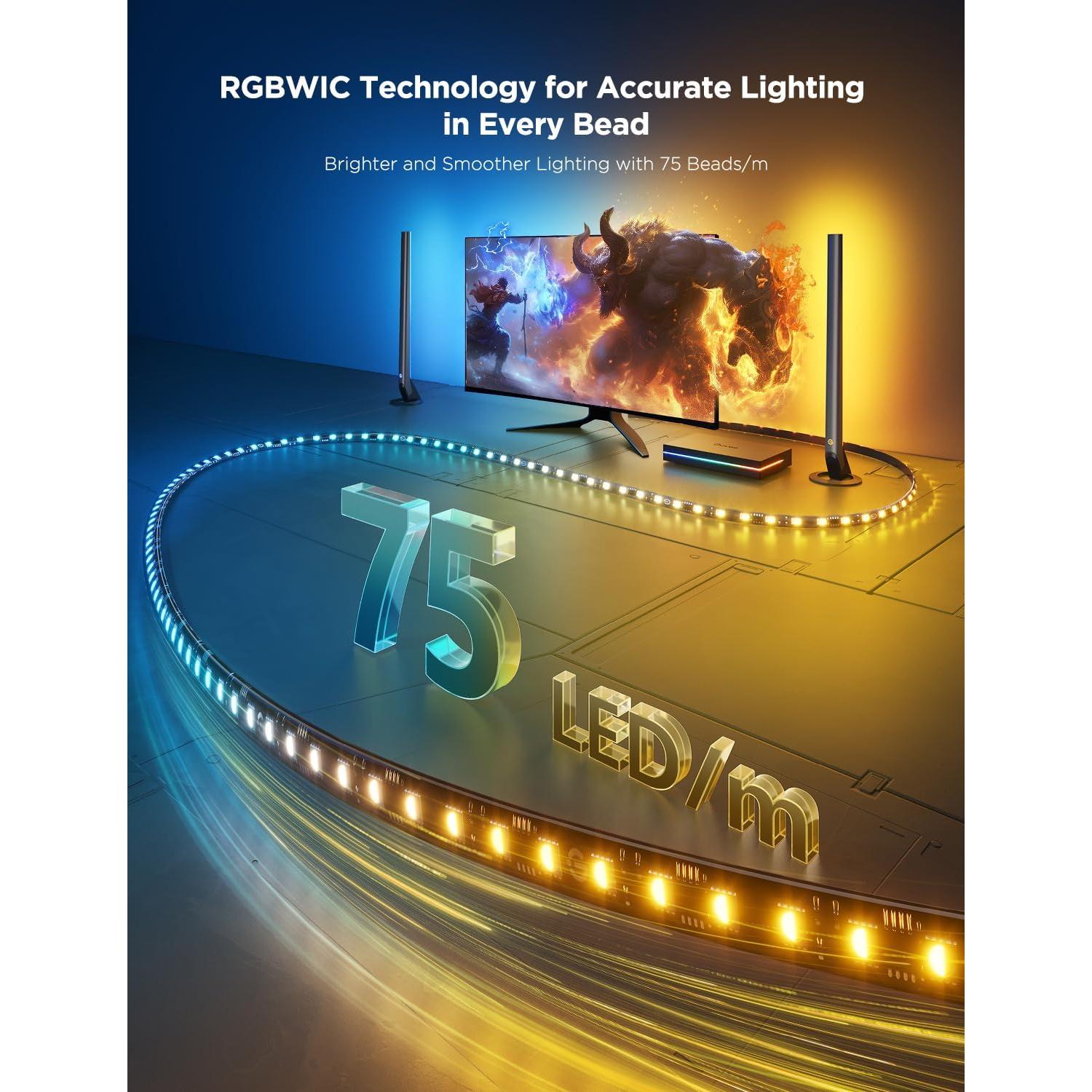 Kit de Sincronización HDMI 2.1 Govee H6603 con Luz RGBIC