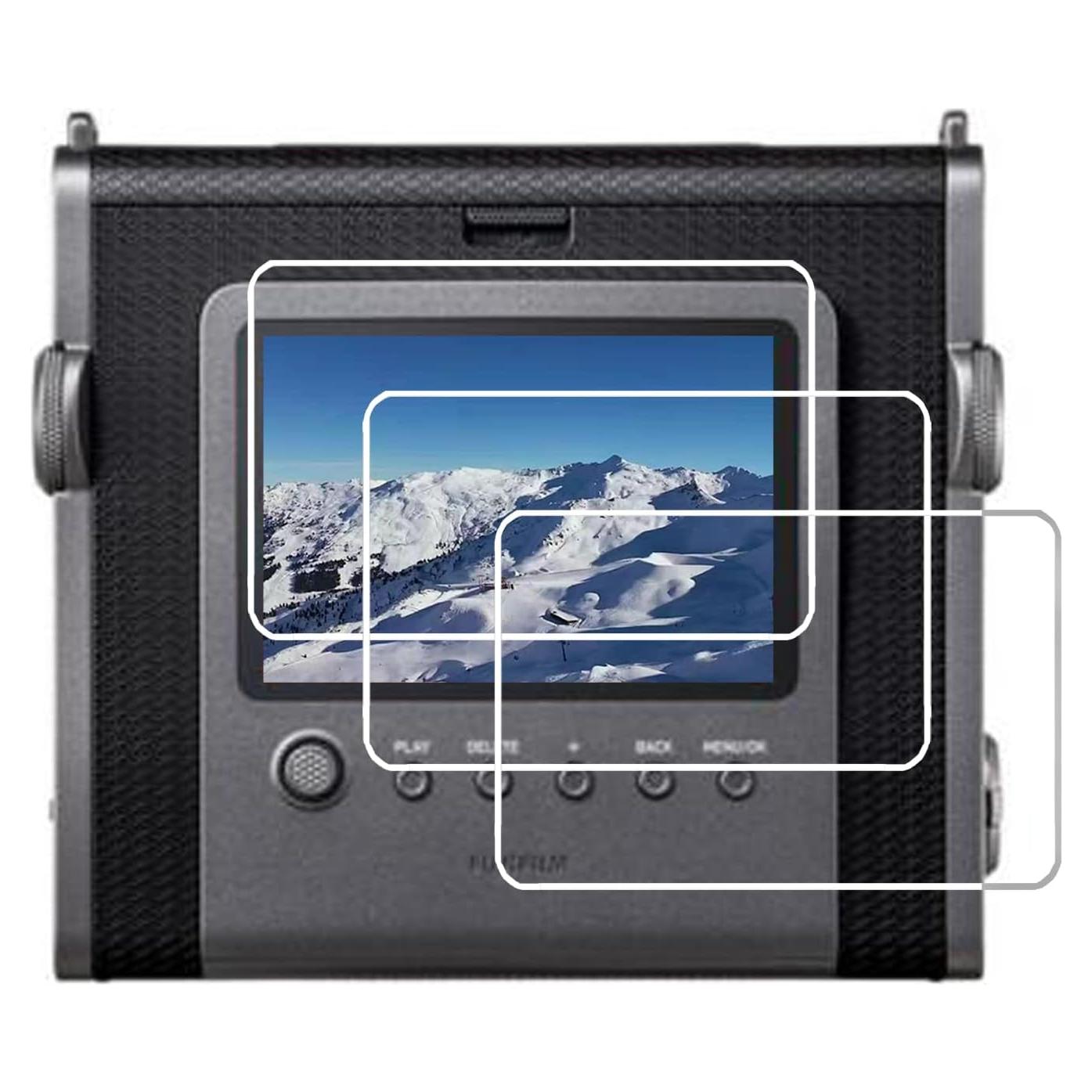 Protector de Pantalla de Vidrio Templado para Fujifilm Instax Wide EVO - 3 Pack