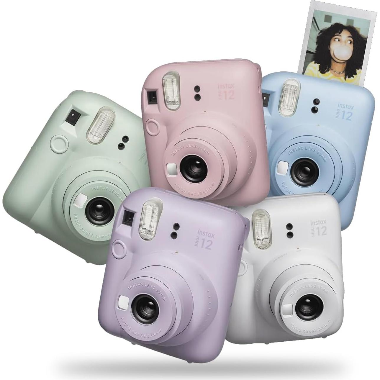 Cámara Instantánea Fujifilm Instax Mini 12 + Accesorios + 50 Hojas