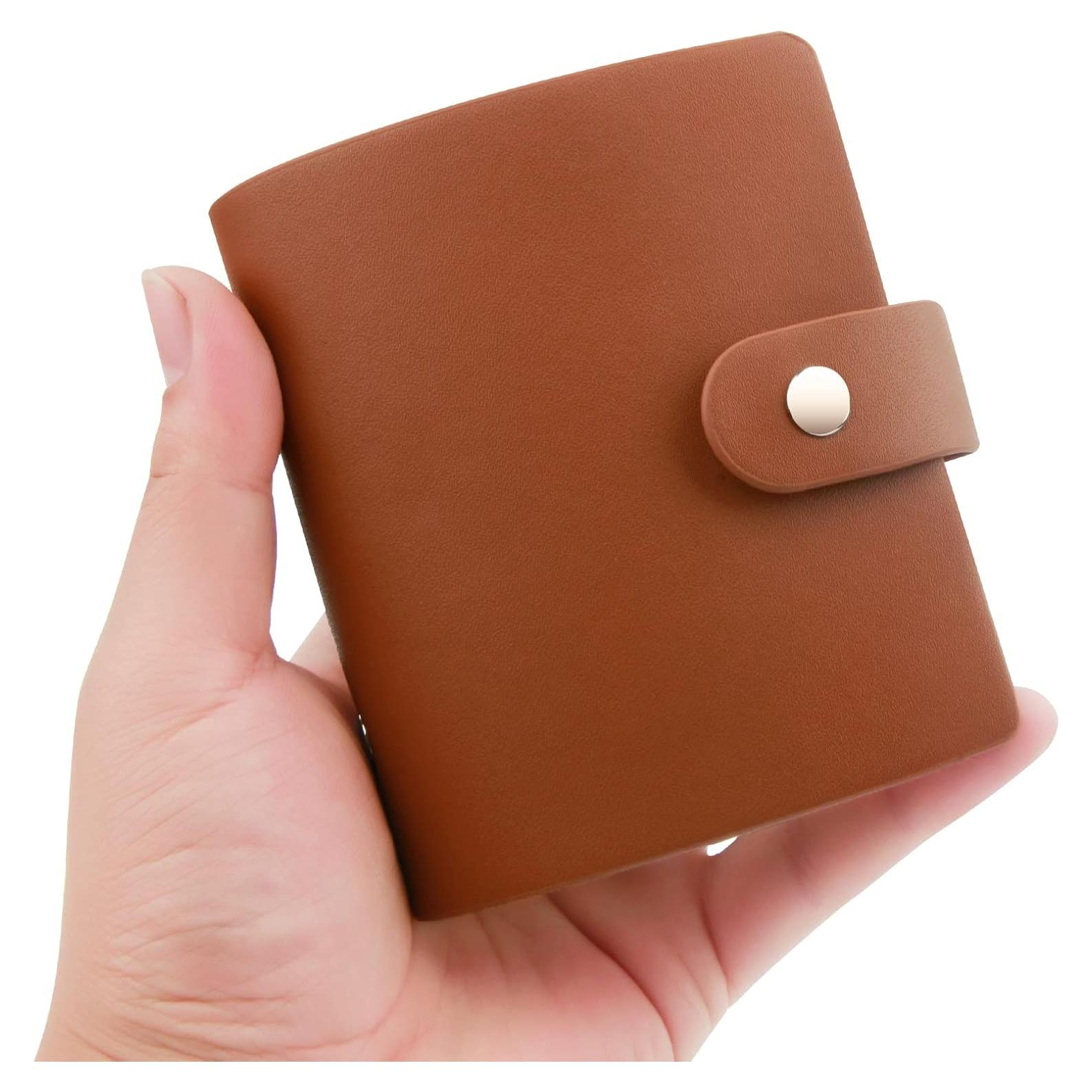 Álbum de Fotos Mini Ruibytree 52 Bolsillos Marrón 26 Páginas